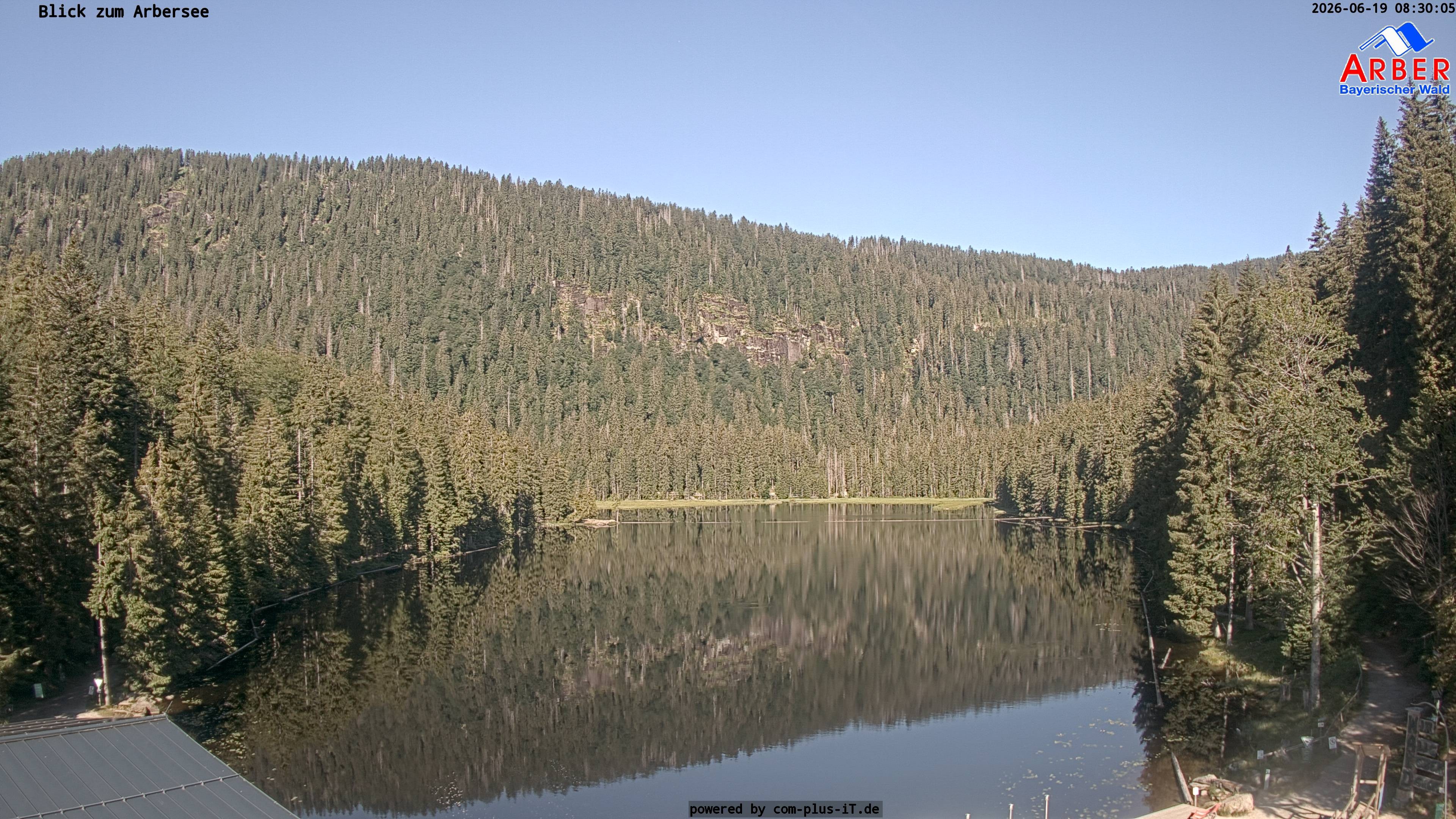 Archiv Foto Webcam Großer Arbersee - Bayerischer Wald