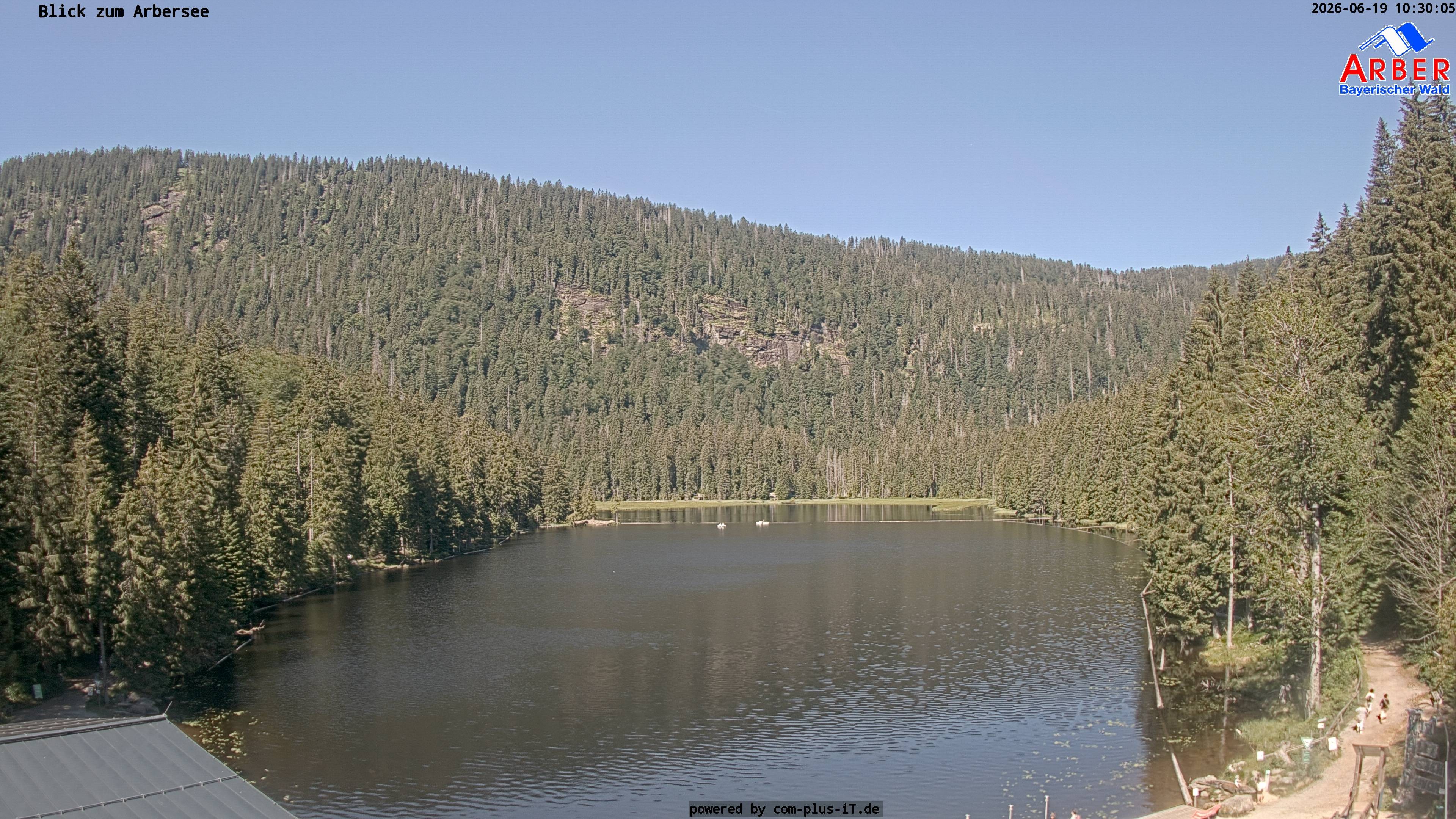 Archiv Foto Webcam Großer Arbersee - Bayerischer Wald