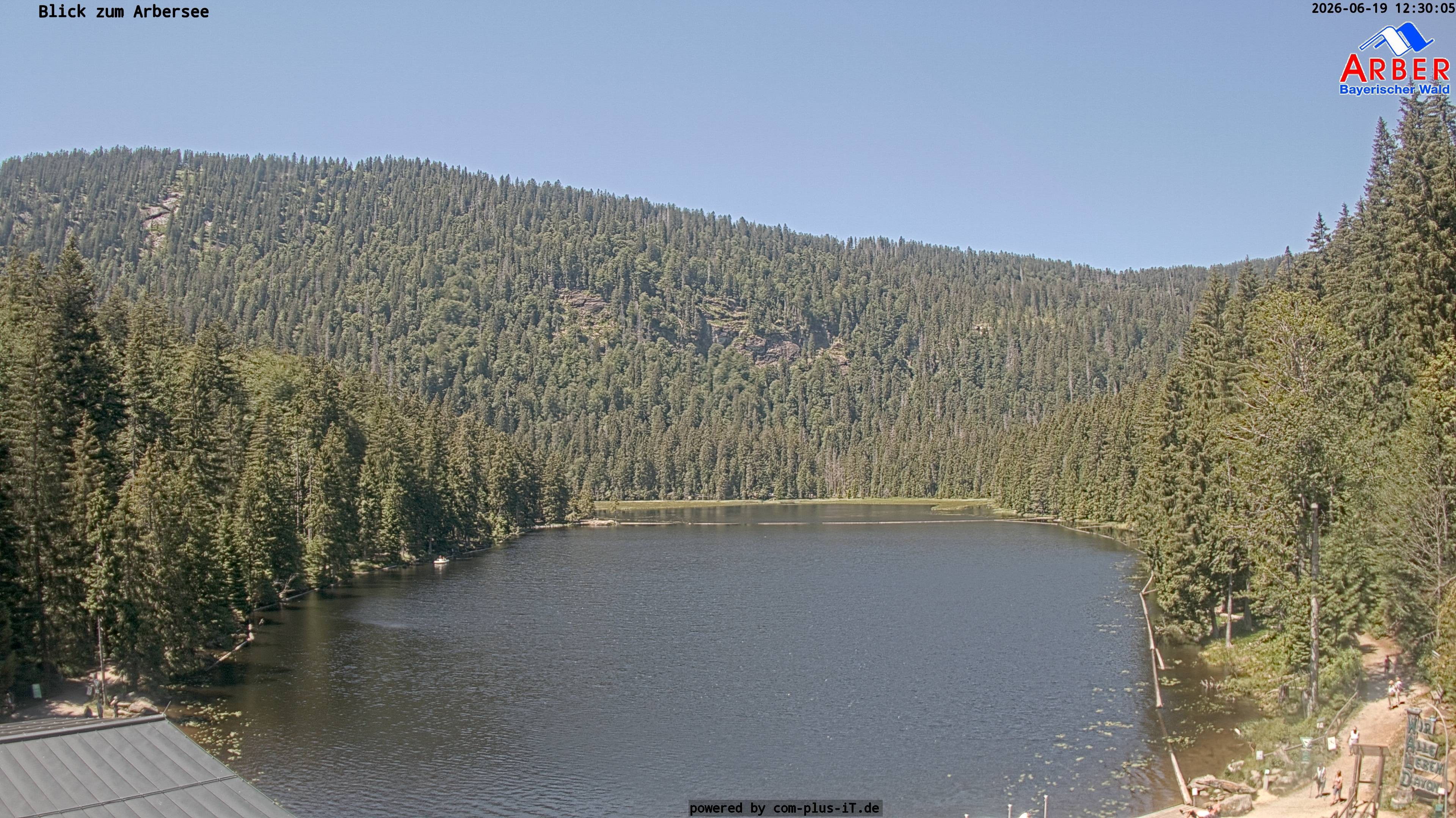 Archiv Foto Webcam Großer Arbersee - Bayerischer Wald