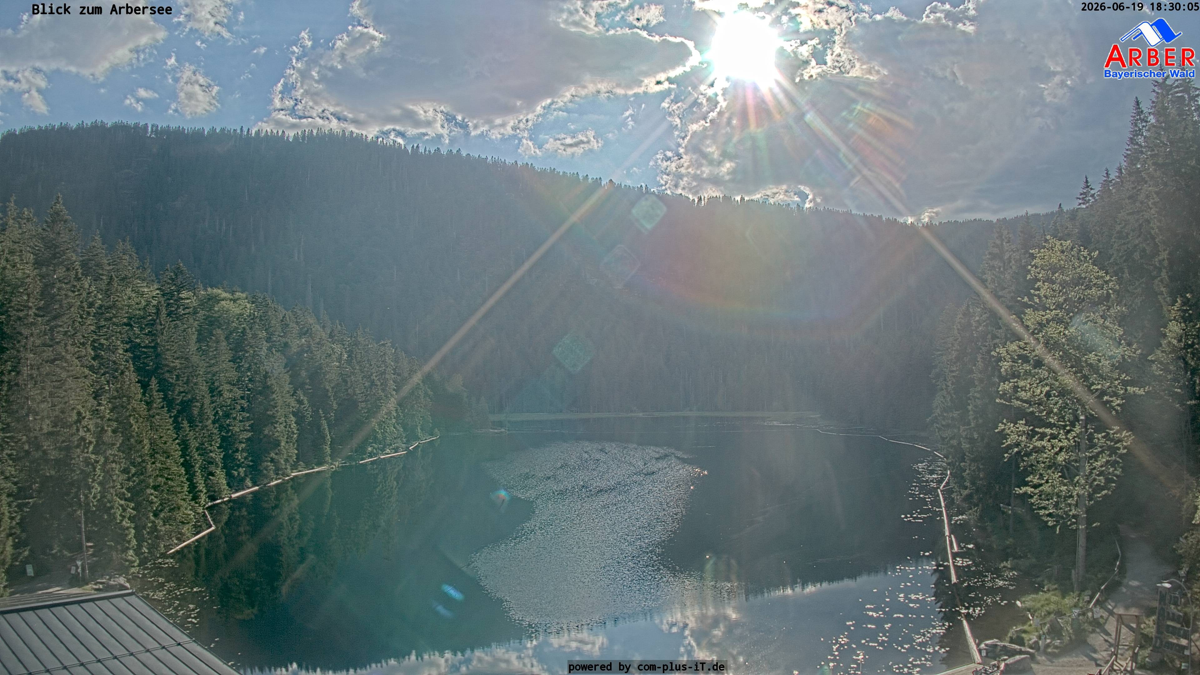 Archiv Foto Webcam Großer Arbersee - Bayerischer Wald