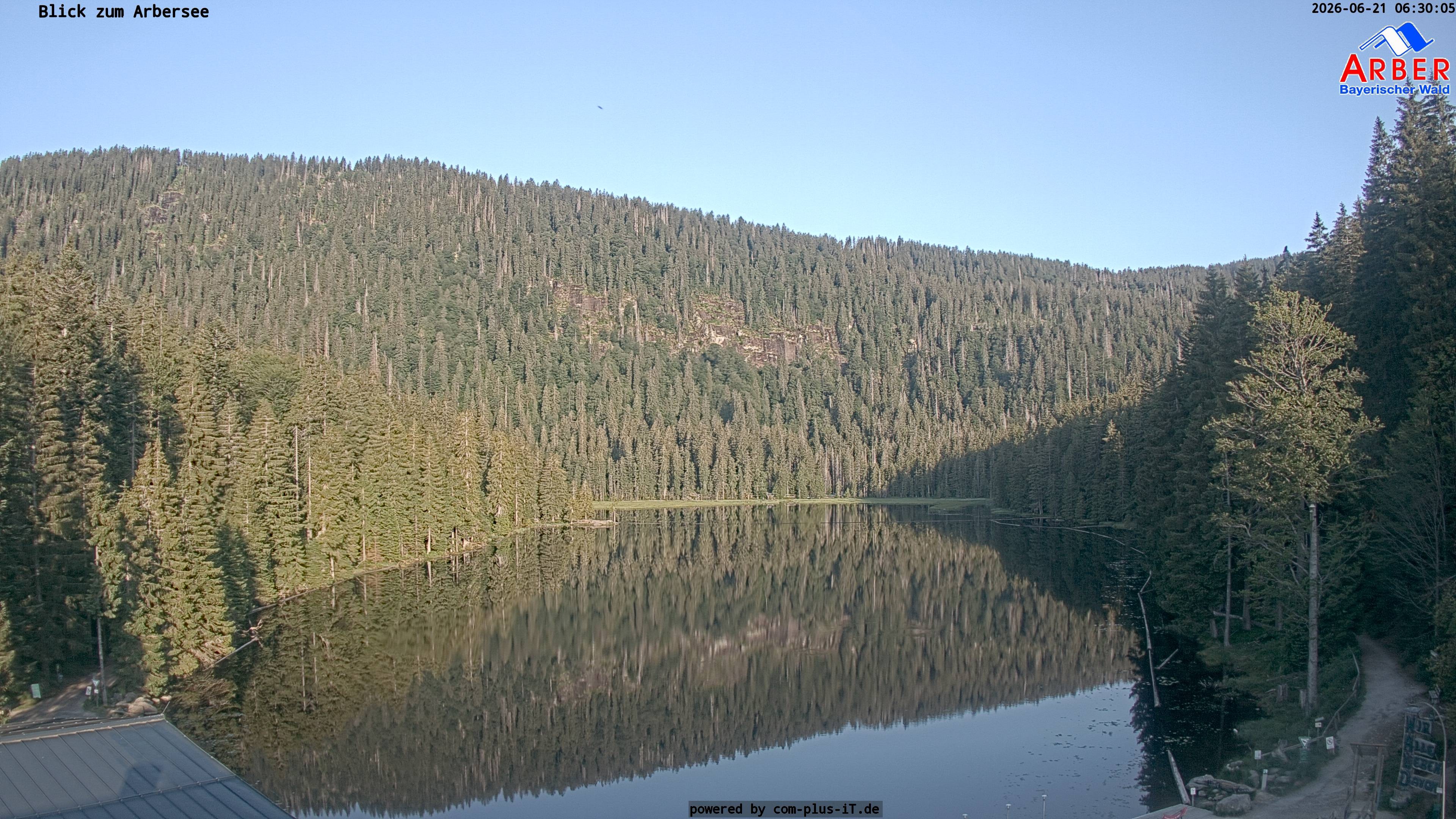 Archiv Foto Webcam Großer Arbersee - Bayerischer Wald