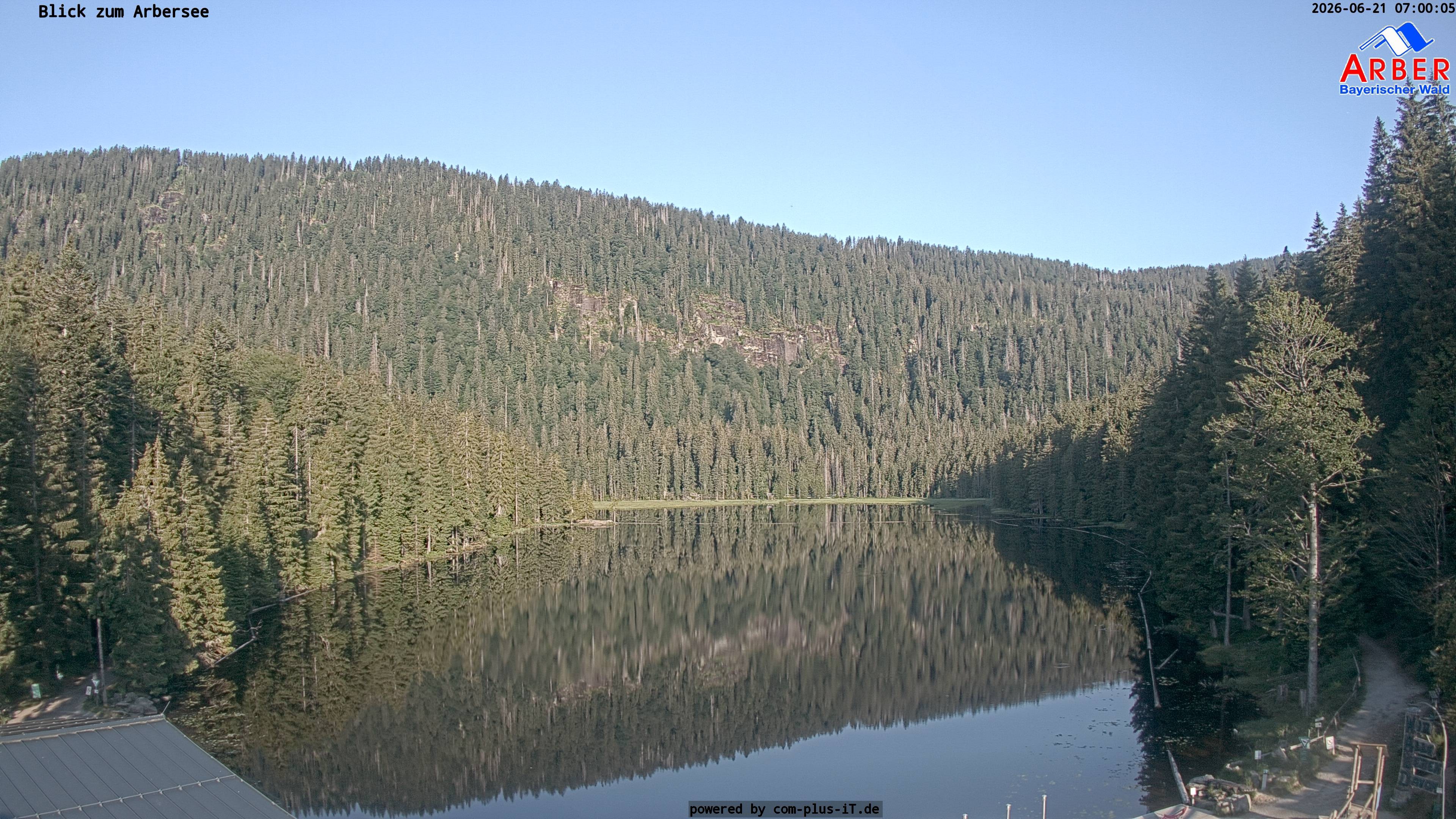 Archiv Foto Webcam Großer Arbersee - Bayerischer Wald