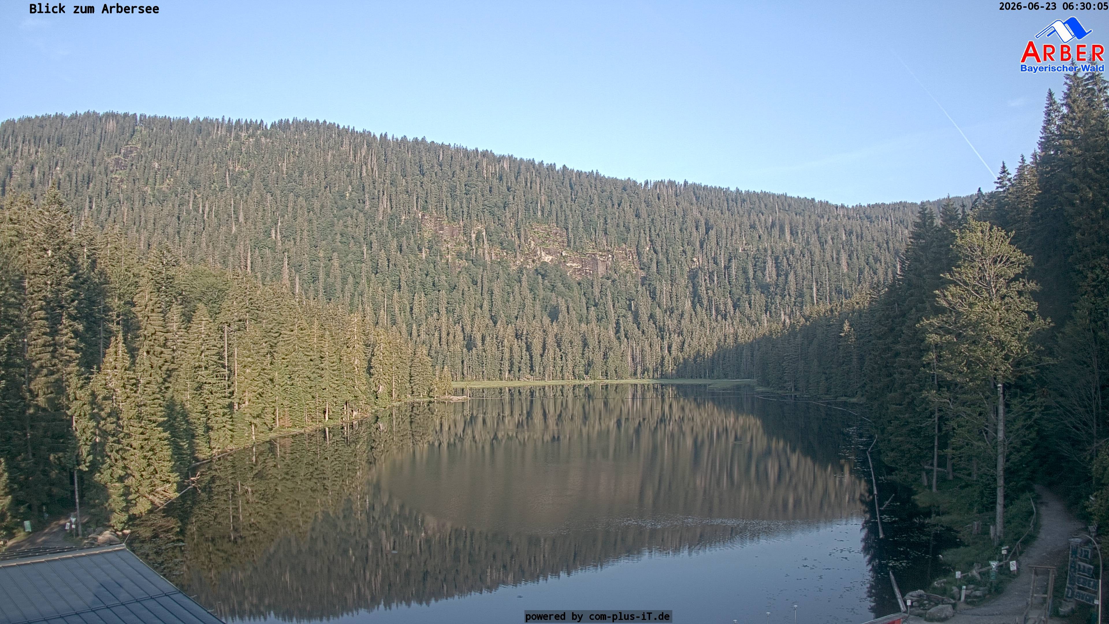Archiv Foto Webcam Großer Arbersee - Bayerischer Wald