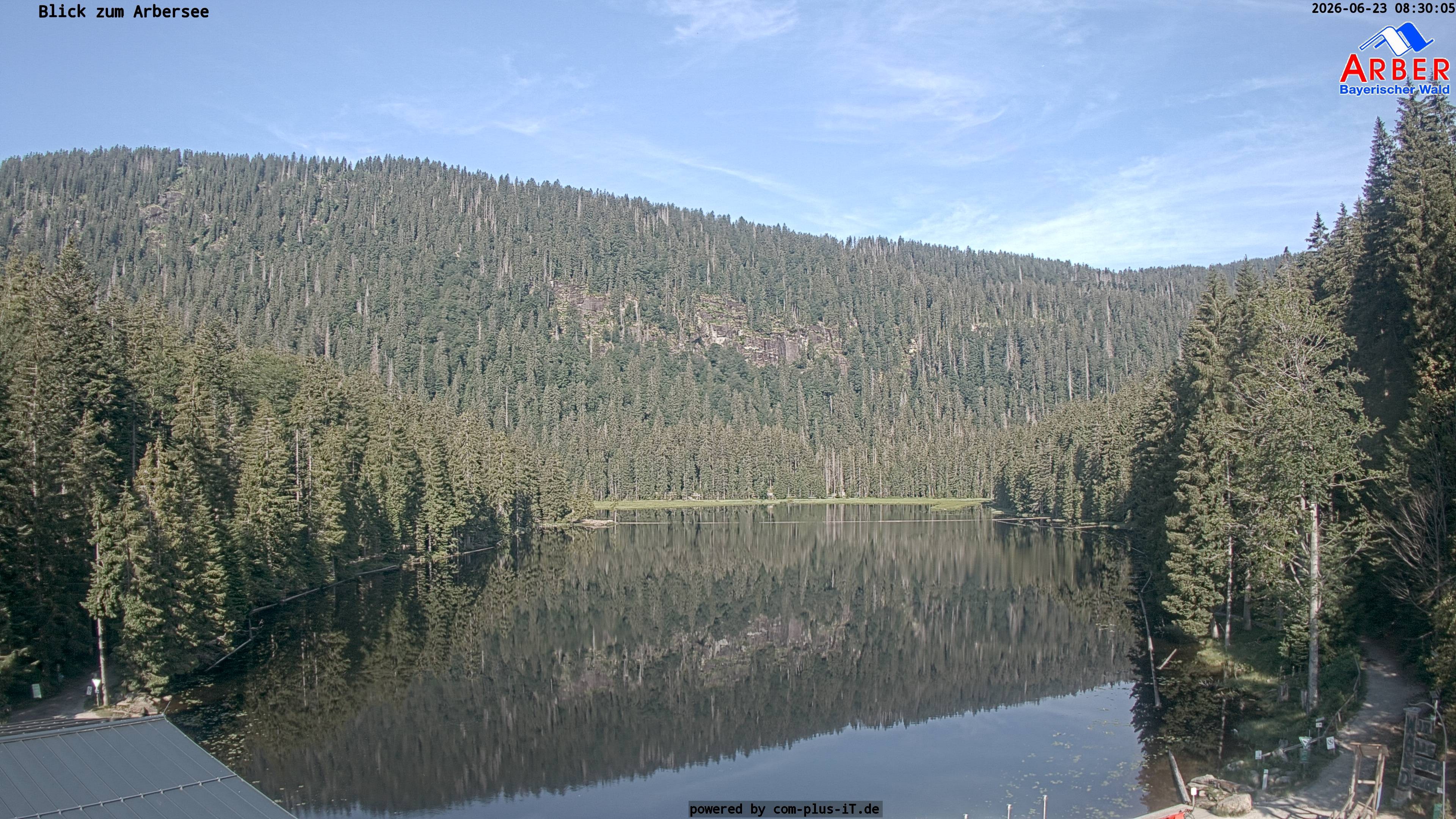 Archiv Foto Webcam Großer Arbersee - Bayerischer Wald