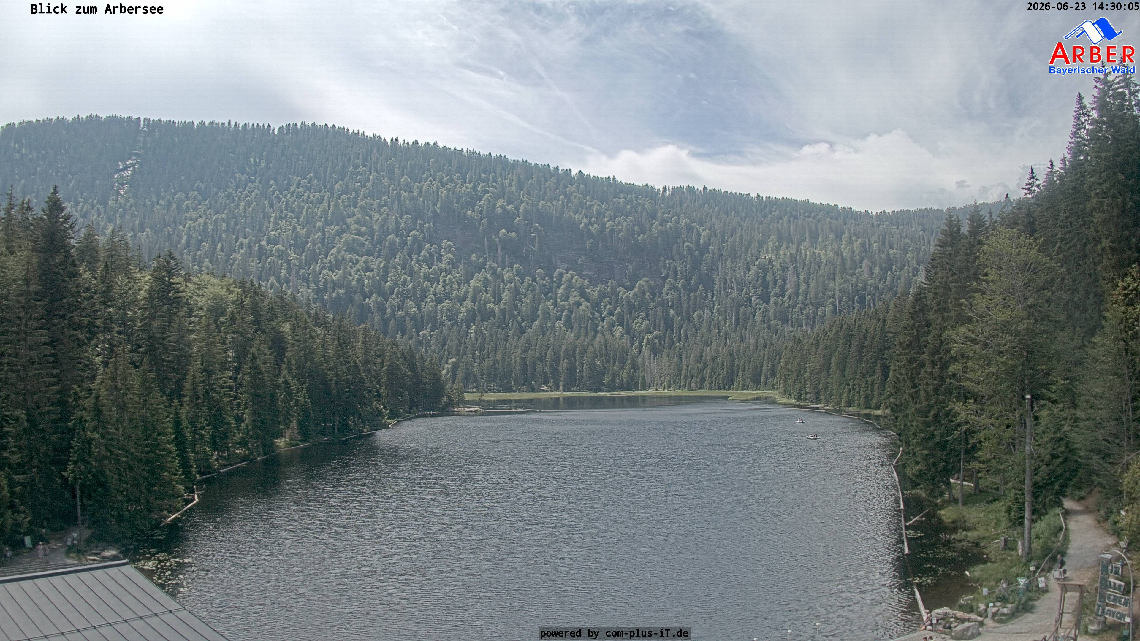 Archiv Foto Webcam Großer Arbersee - Bayerischer Wald