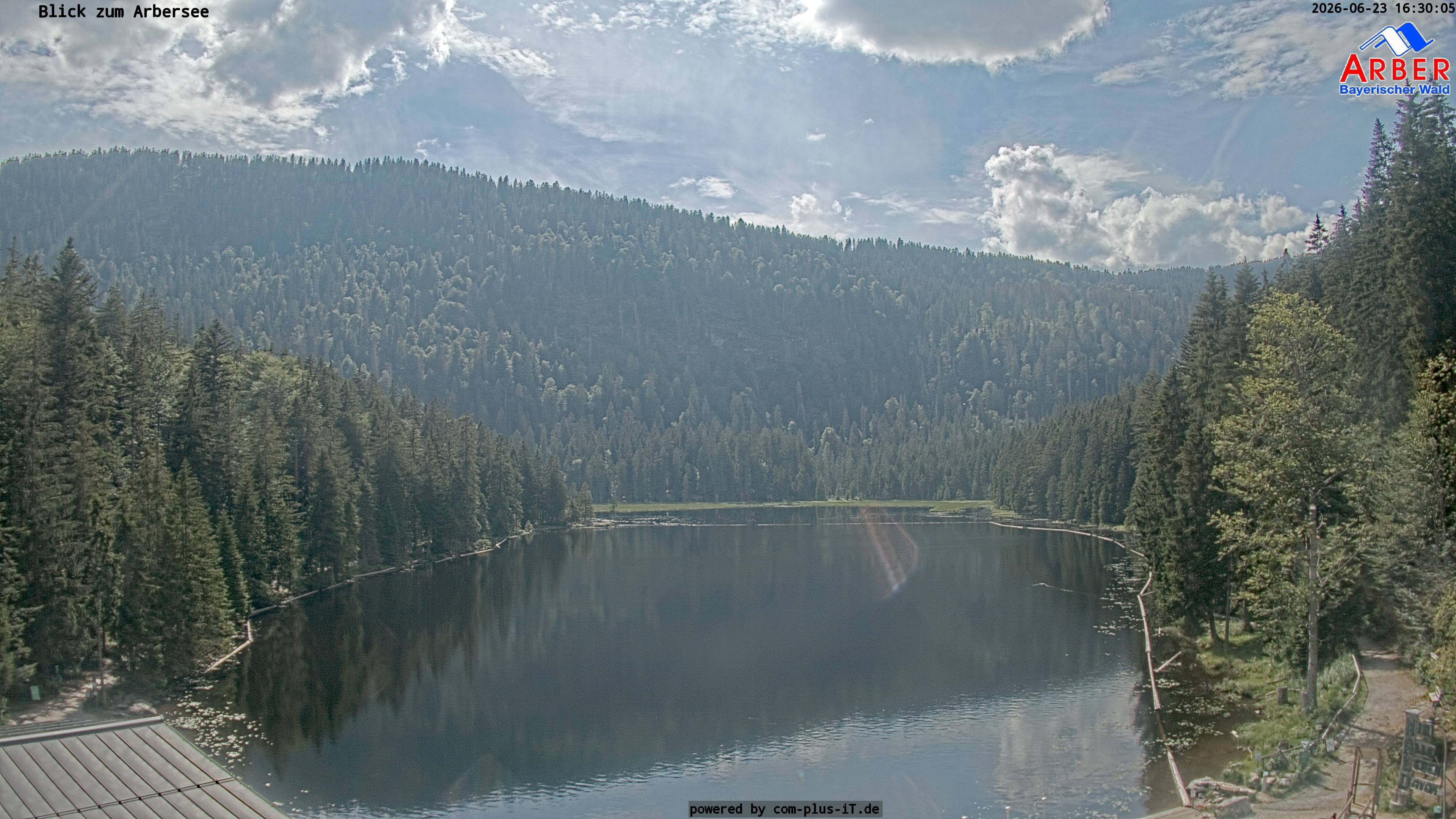 Archiv Foto Webcam Großer Arbersee - Bayerischer Wald