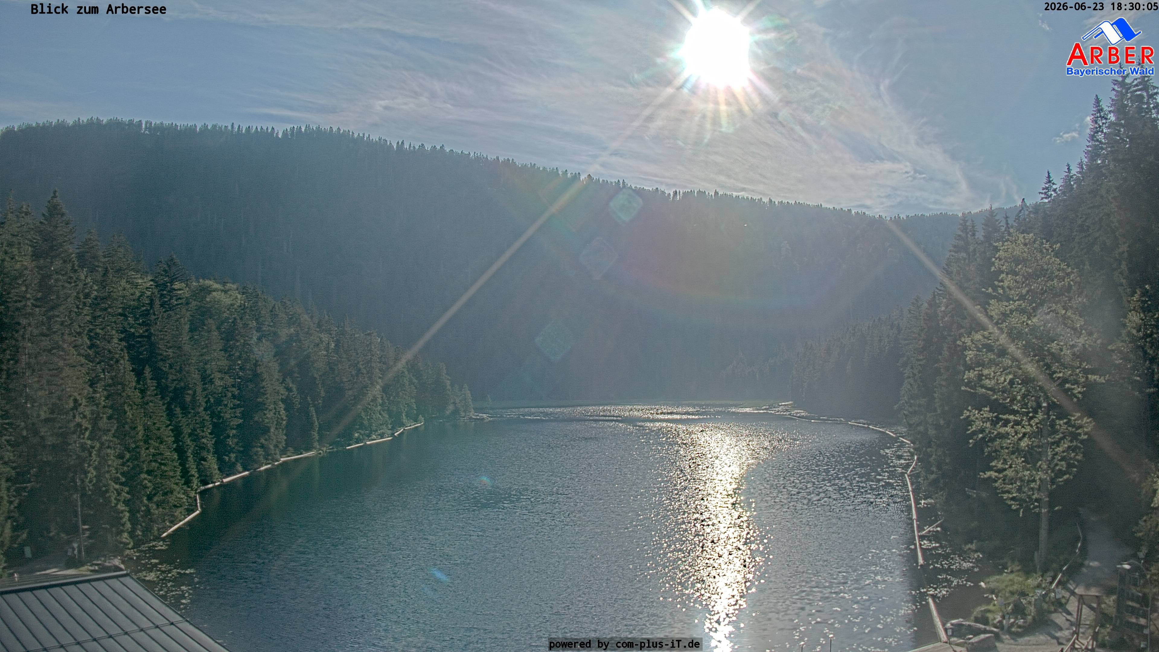 Archiv Foto Webcam Großer Arbersee - Bayerischer Wald