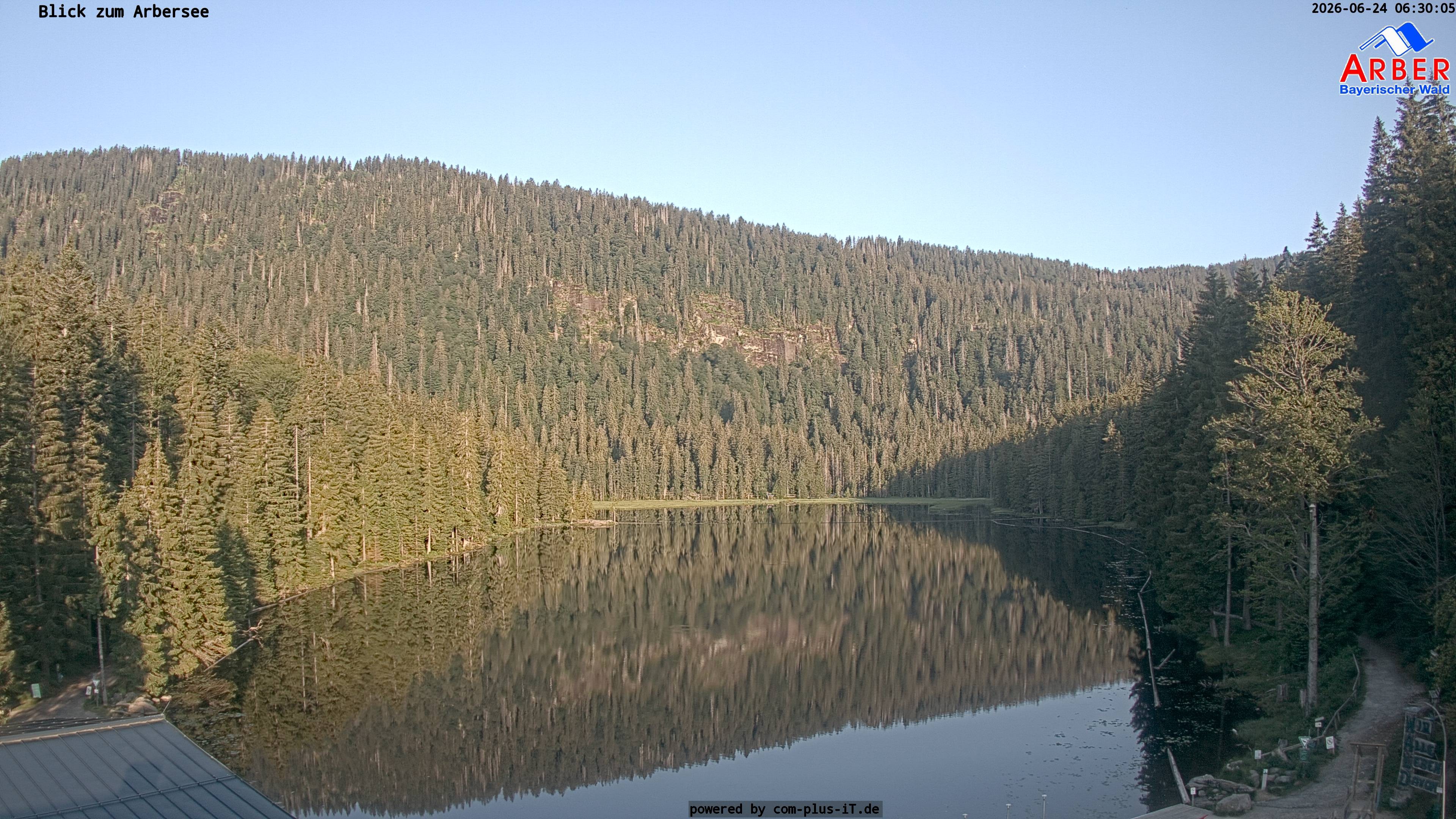 Archiv Foto Webcam Großer Arbersee - Bayerischer Wald