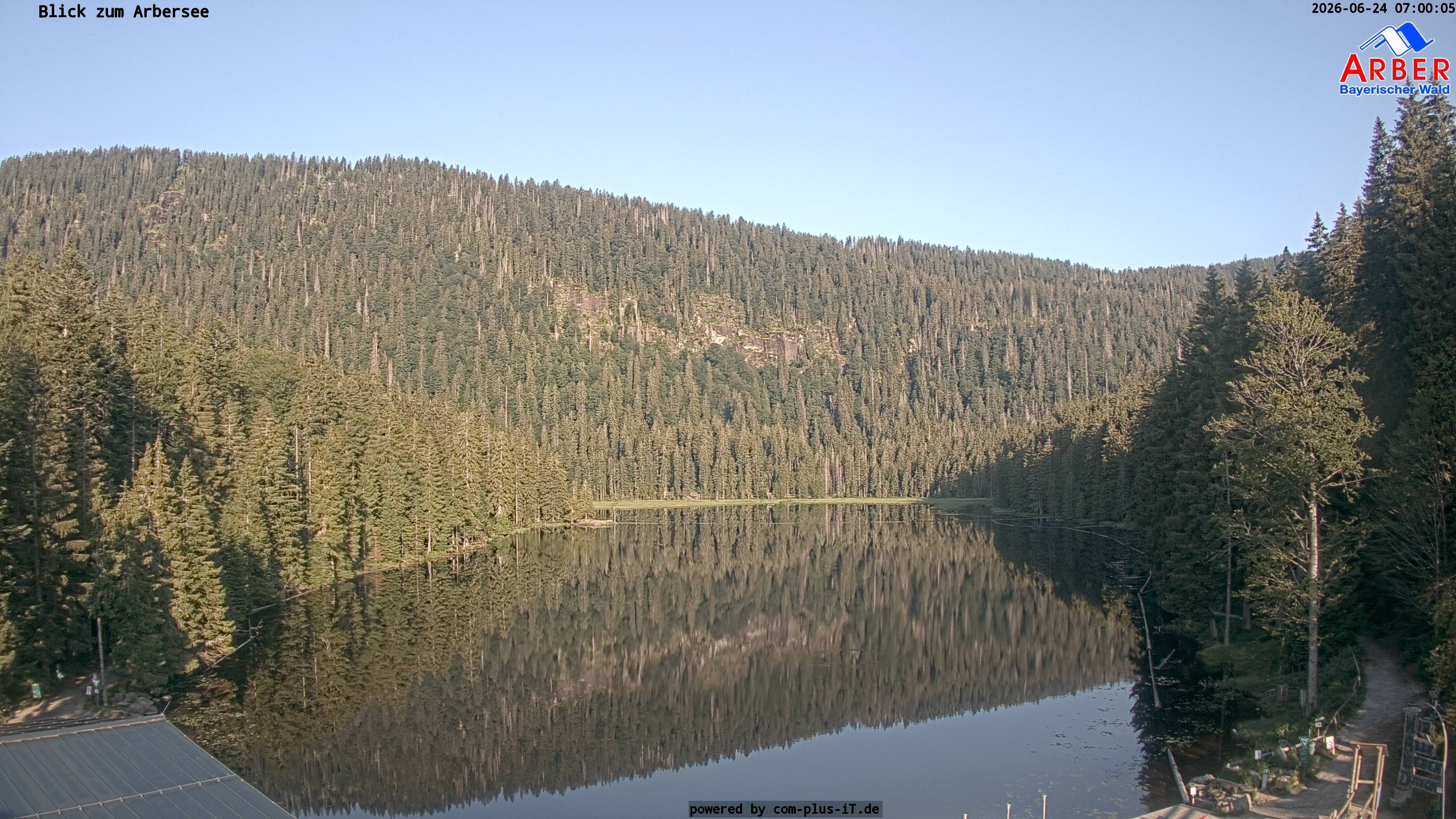 Archiv Foto Webcam Großer Arbersee - Bayerischer Wald