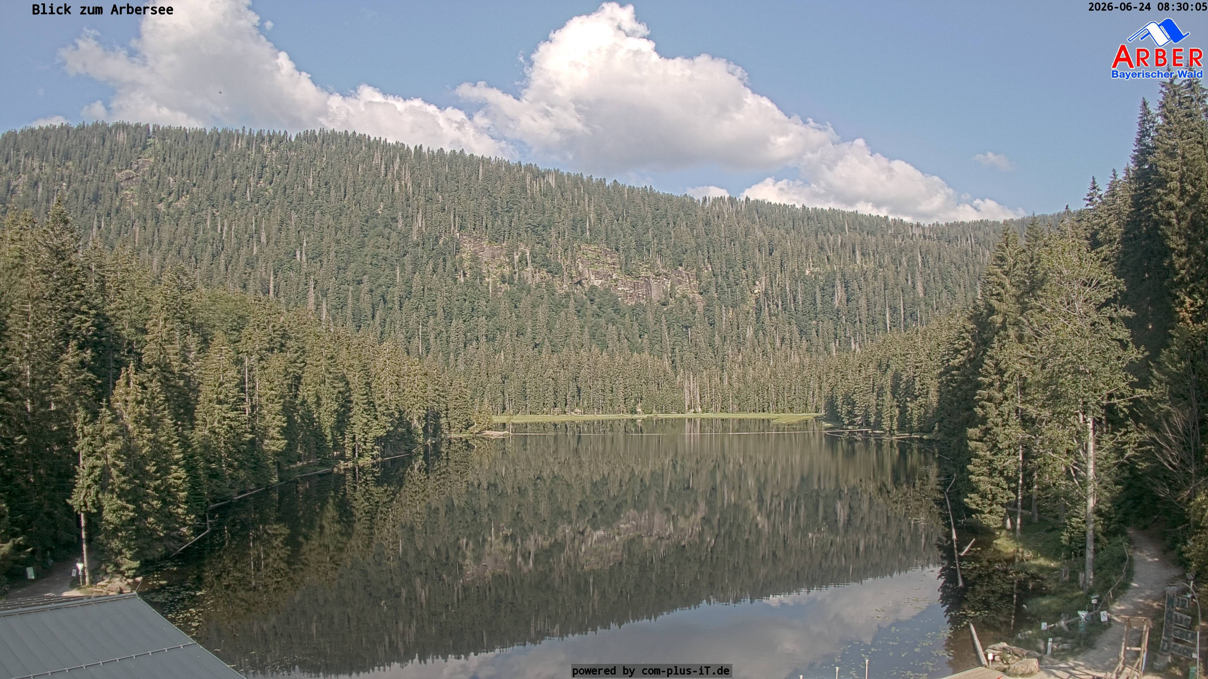Archiv Foto Webcam Großer Arbersee - Bayerischer Wald