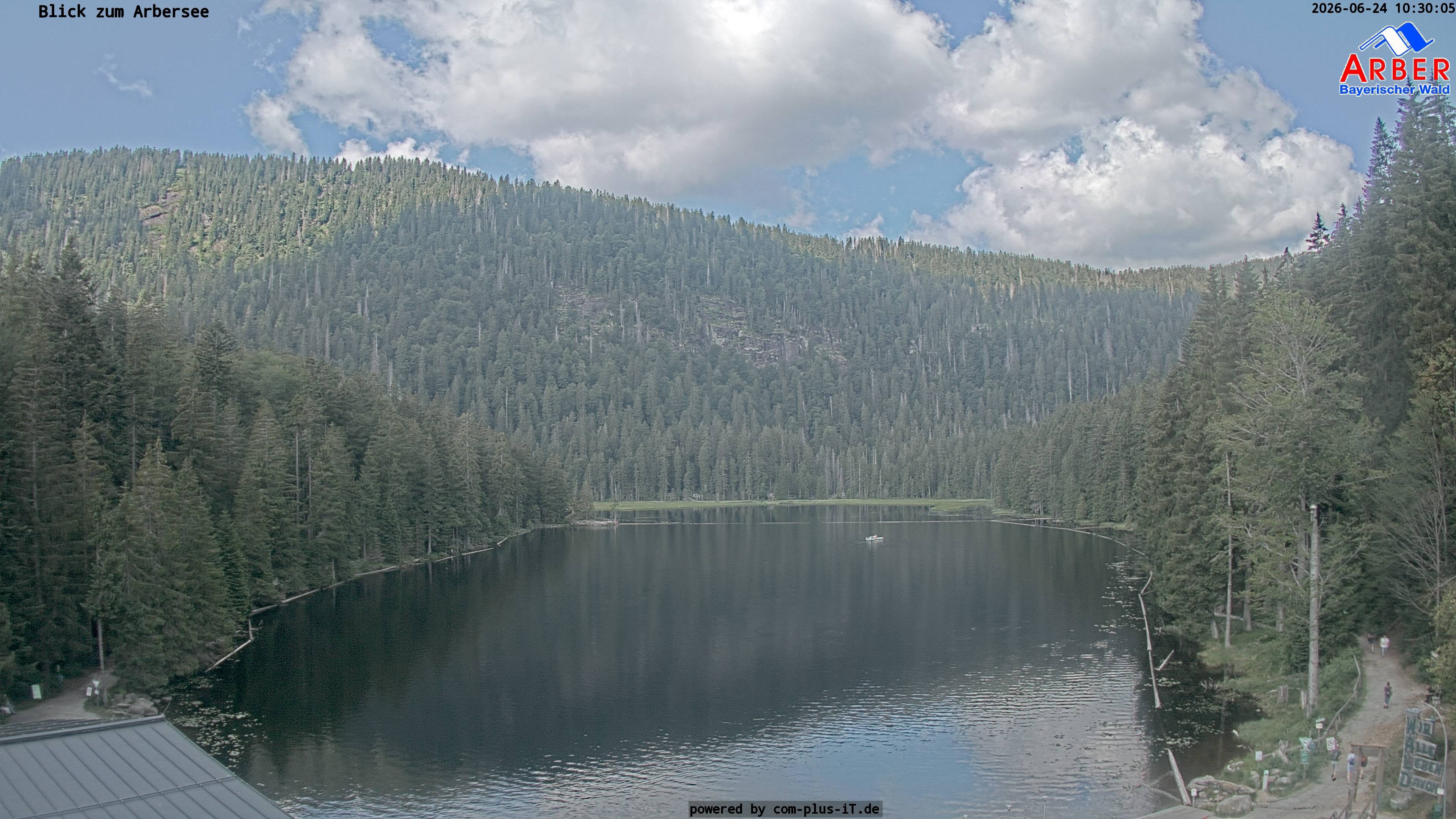 Archiv Foto Webcam Großer Arbersee - Bayerischer Wald