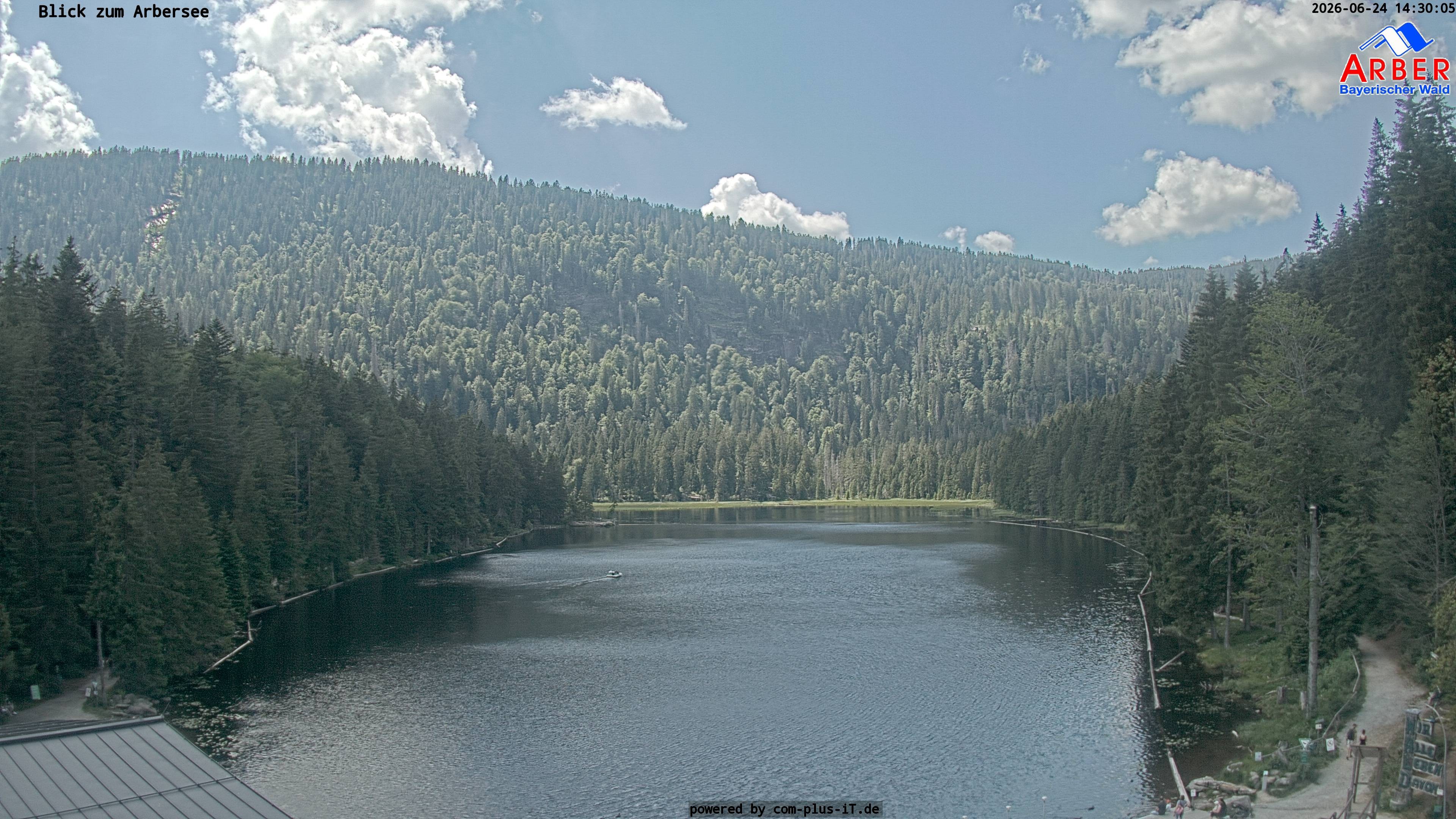 Archiv Foto Webcam Großer Arbersee - Bayerischer Wald