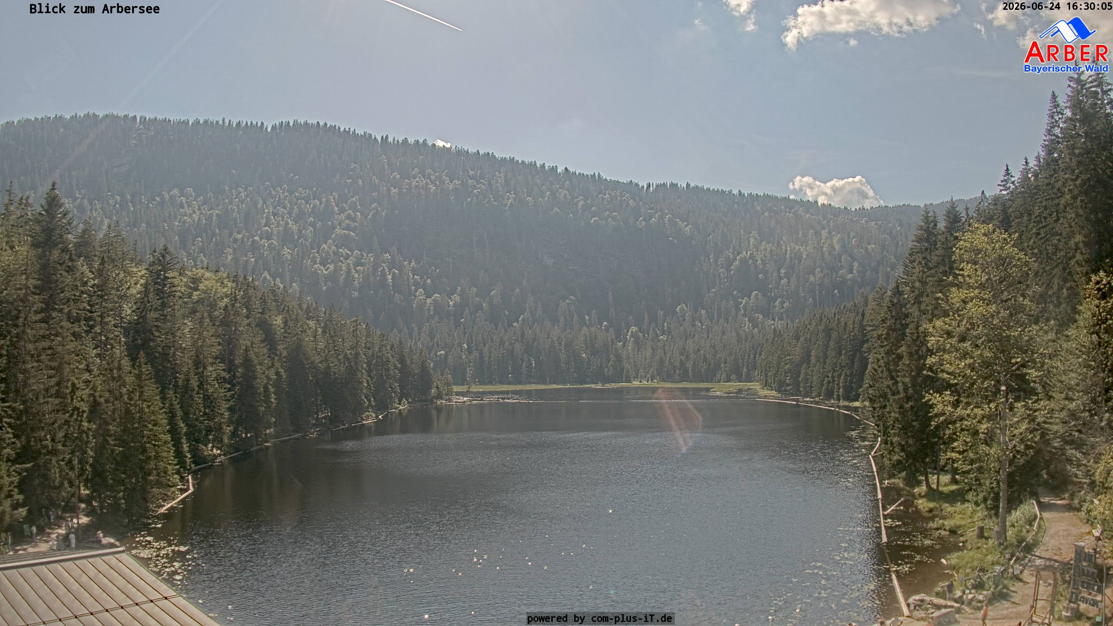 Archiv Foto Webcam Großer Arbersee - Bayerischer Wald