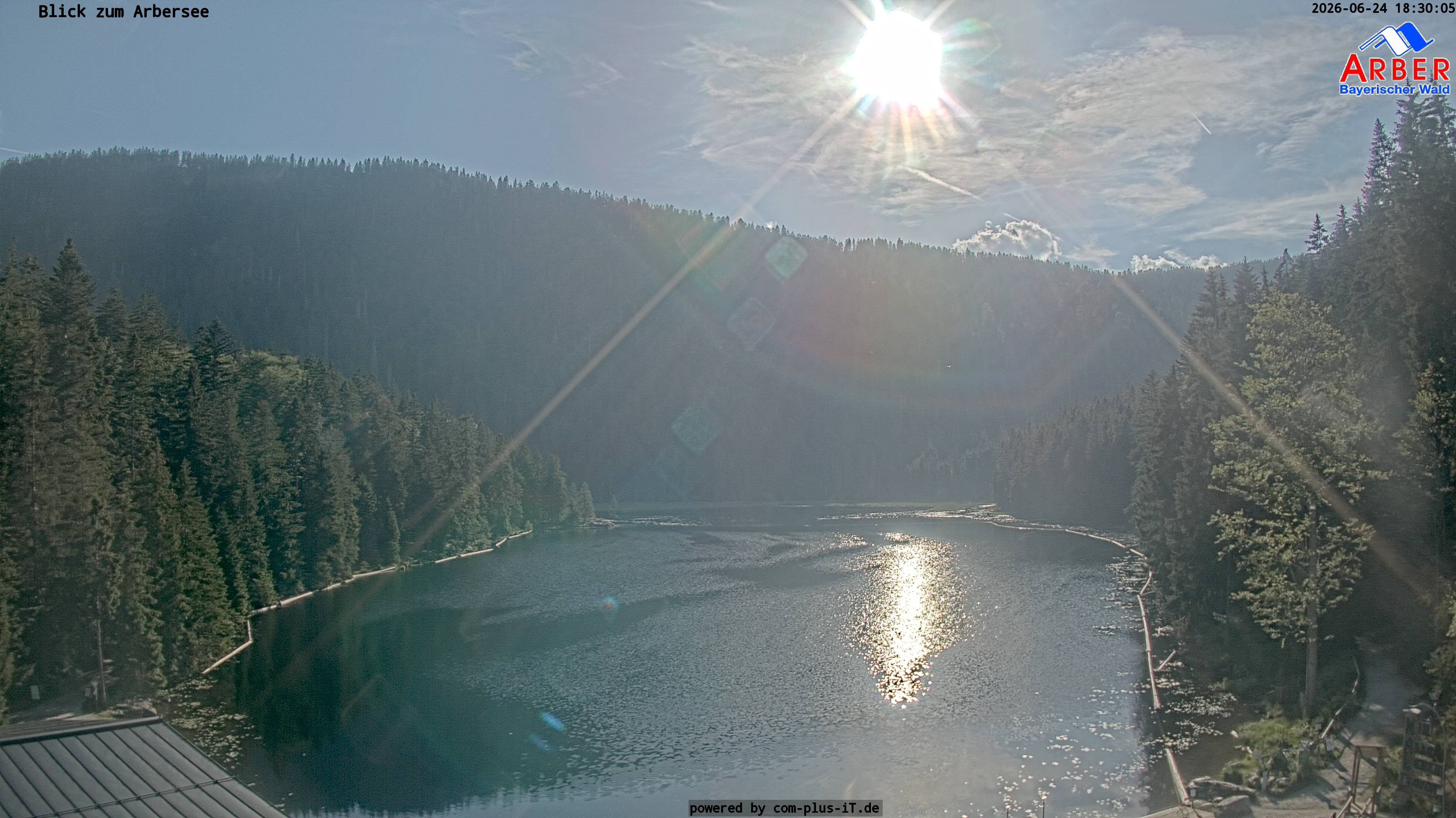 Archiv Foto Webcam Großer Arbersee - Bayerischer Wald