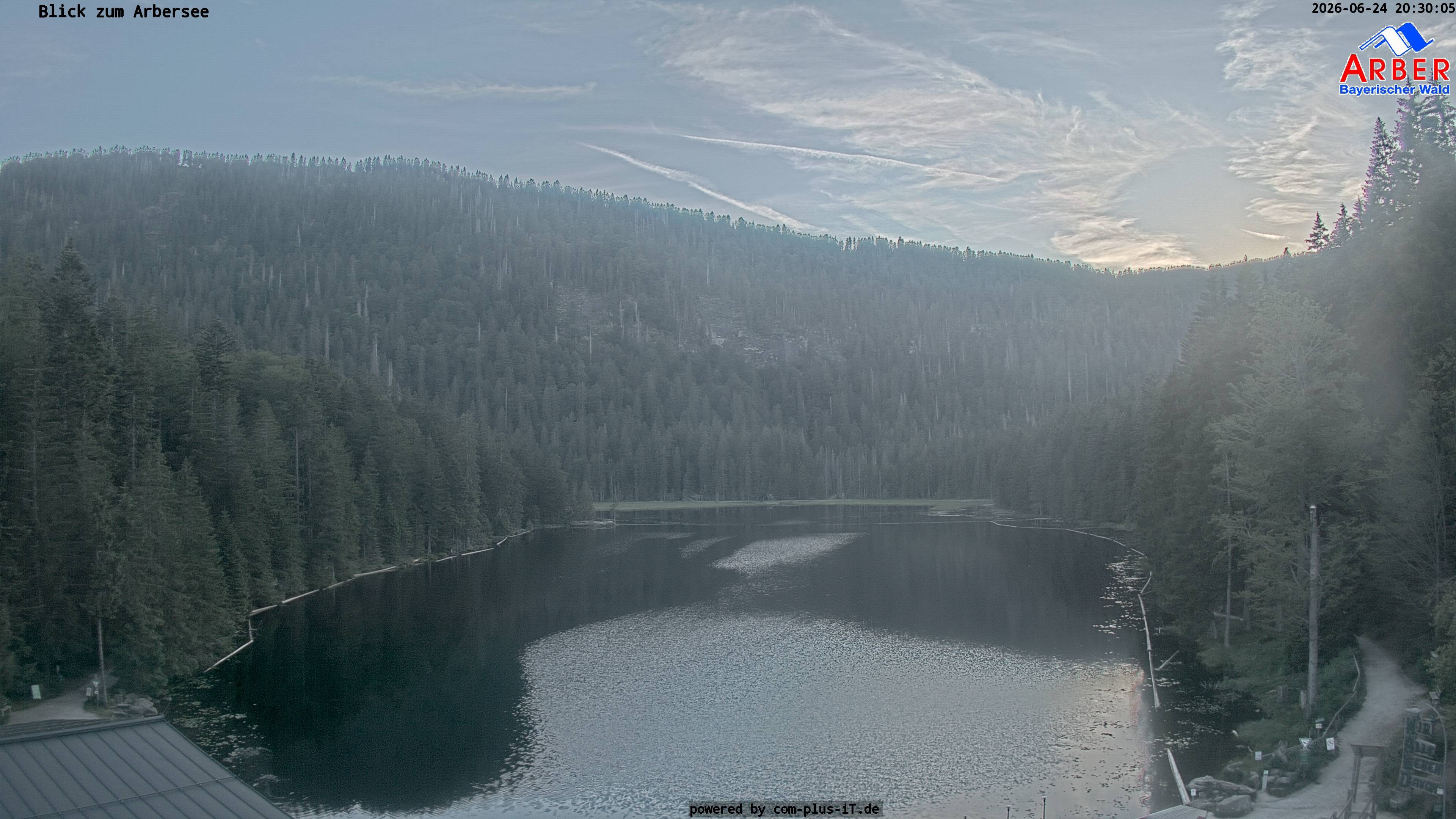 Archiv Foto Webcam Großer Arbersee - Bayerischer Wald