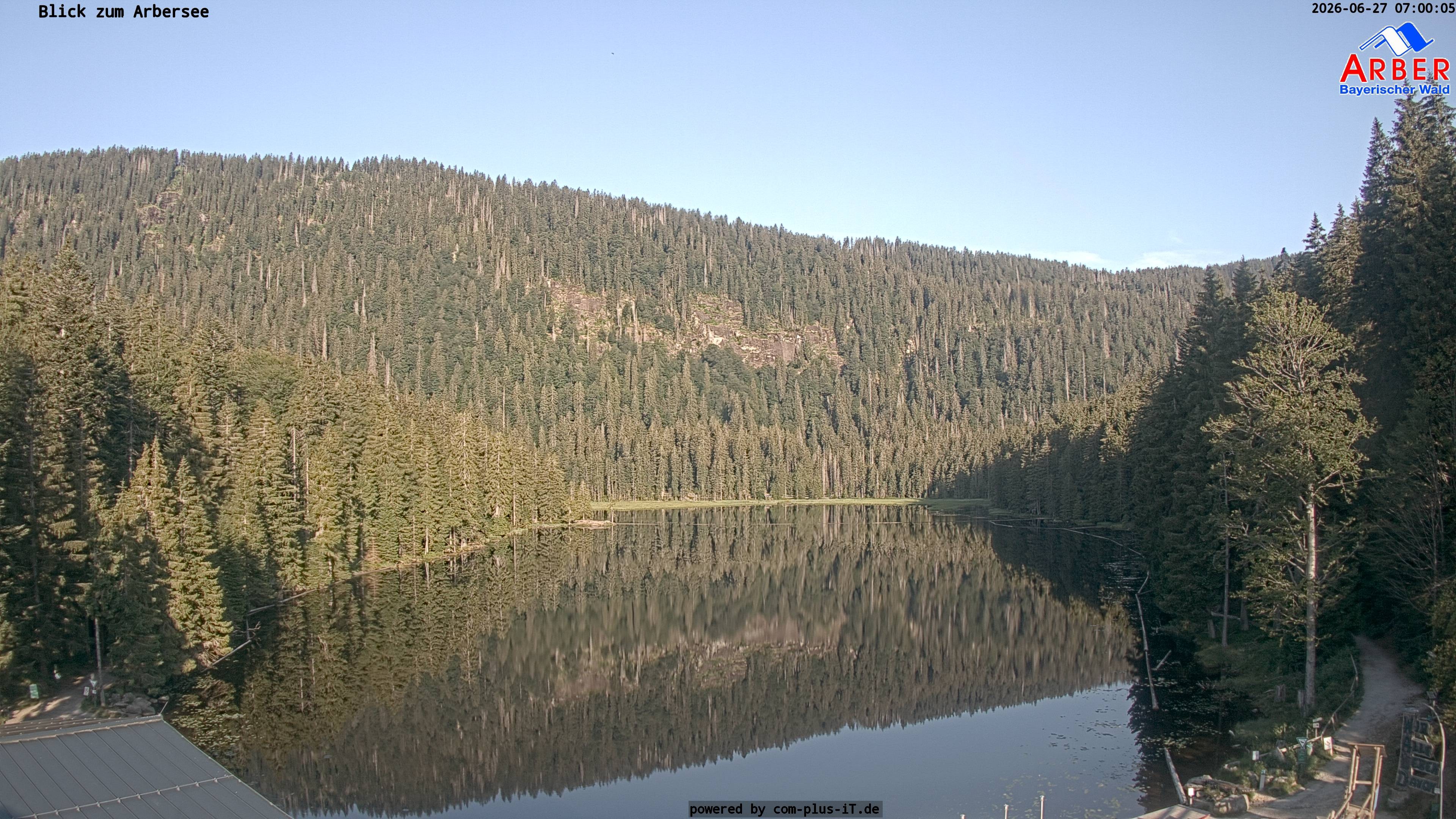 Archiv Foto Webcam Großer Arbersee - Bayerischer Wald