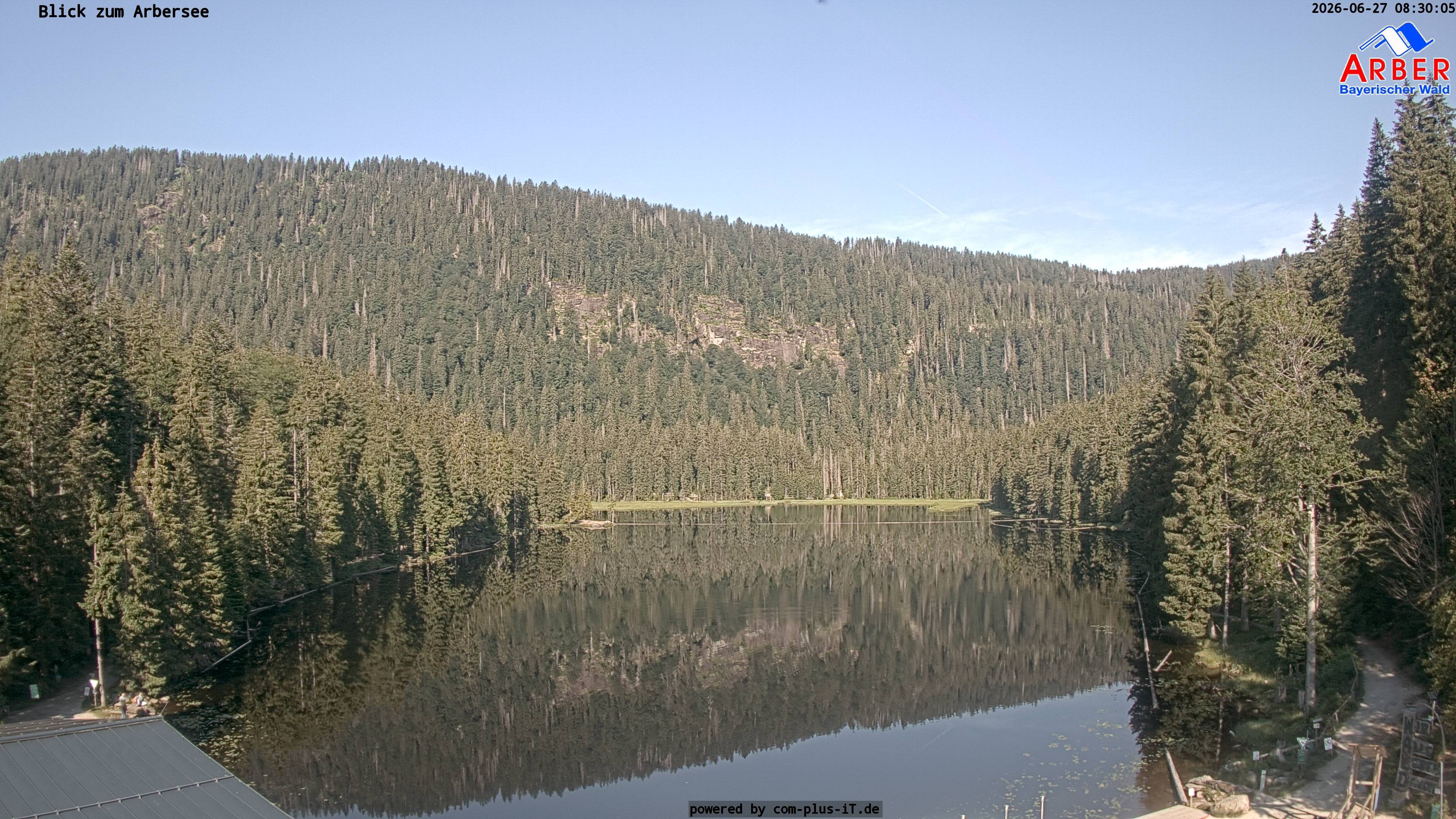 Archiv Foto Webcam Großer Arbersee - Bayerischer Wald
