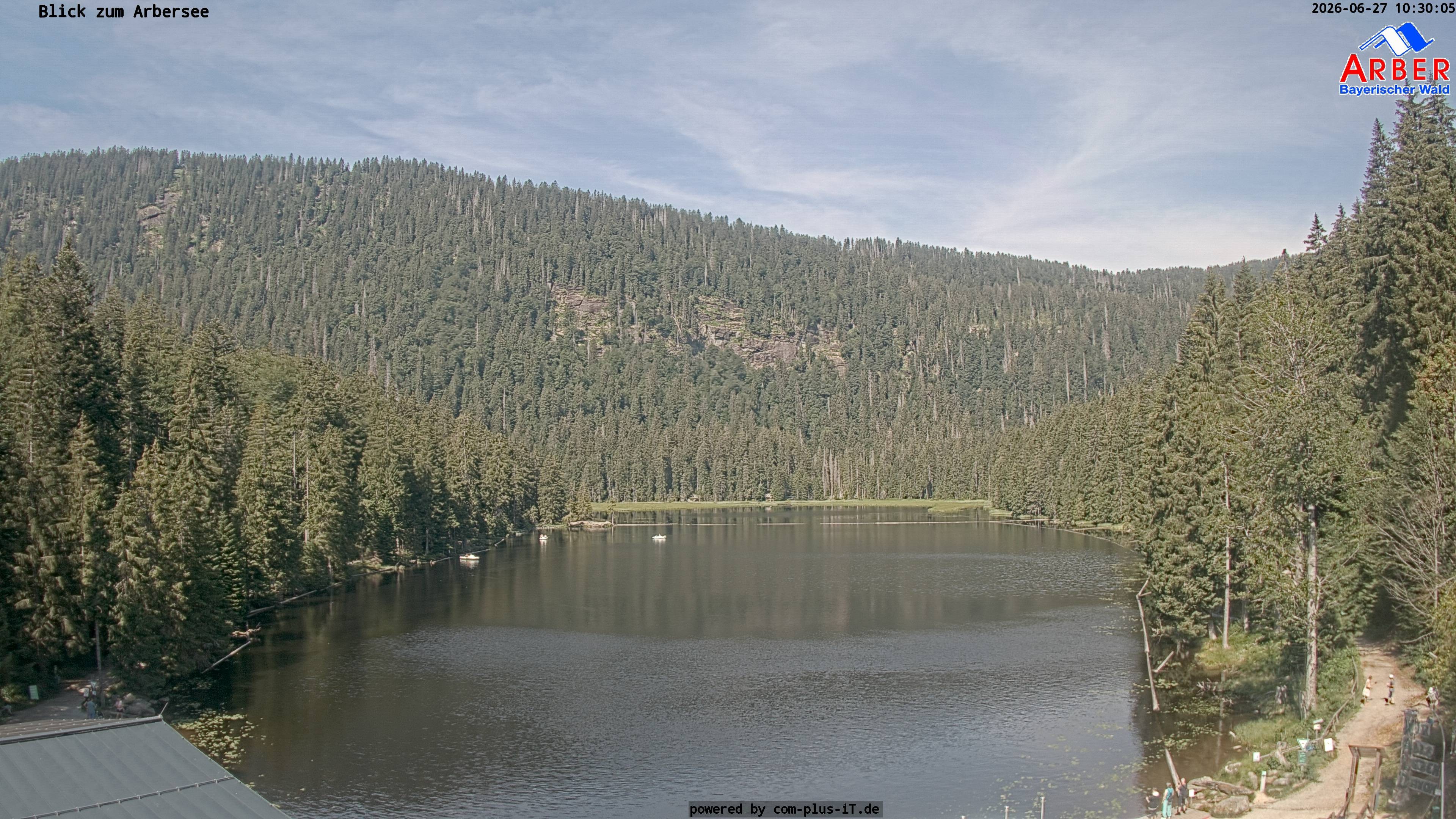 Archiv Foto Webcam Großer Arbersee - Bayerischer Wald
