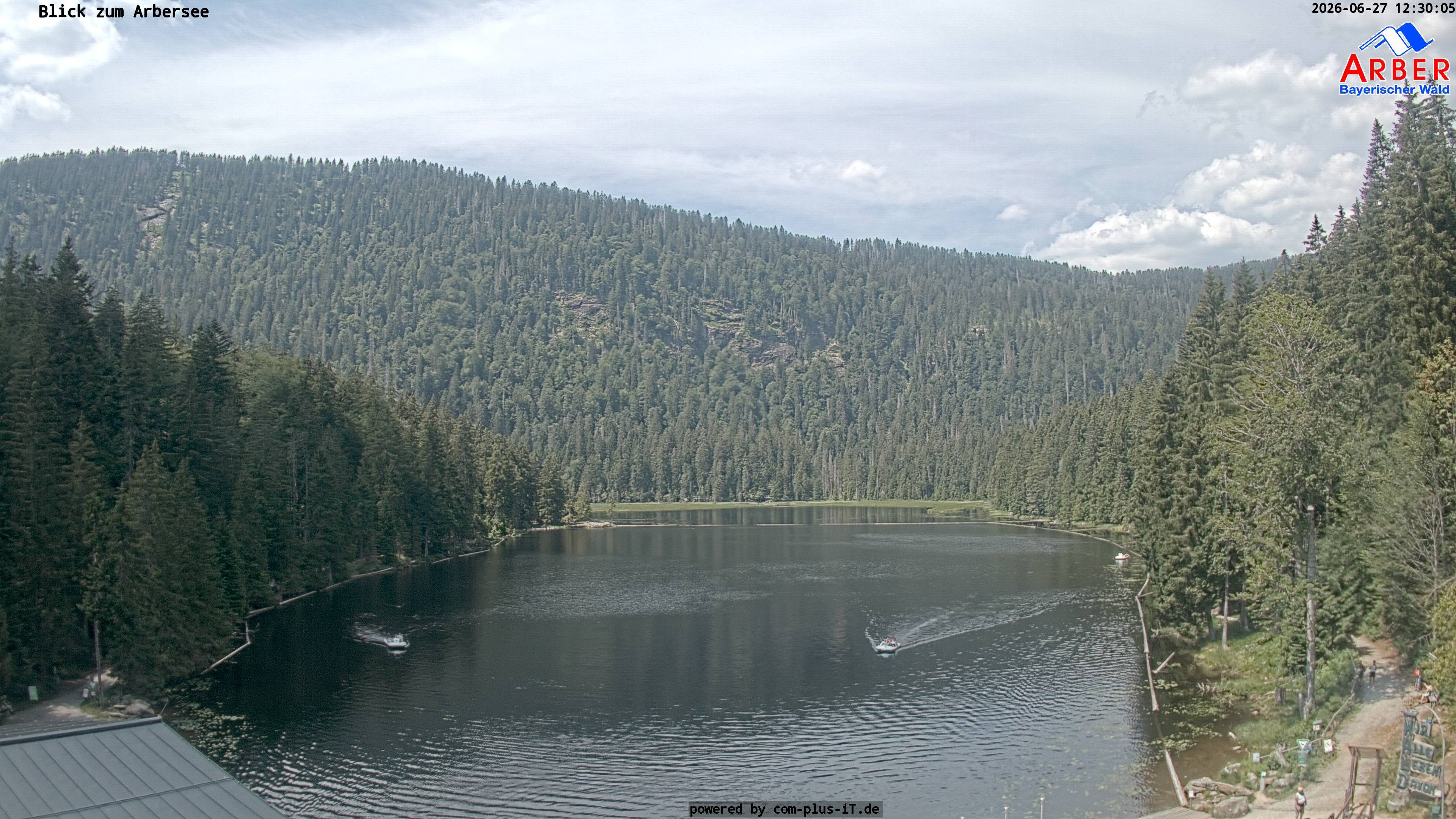 Archiv Foto Webcam Großer Arbersee - Bayerischer Wald