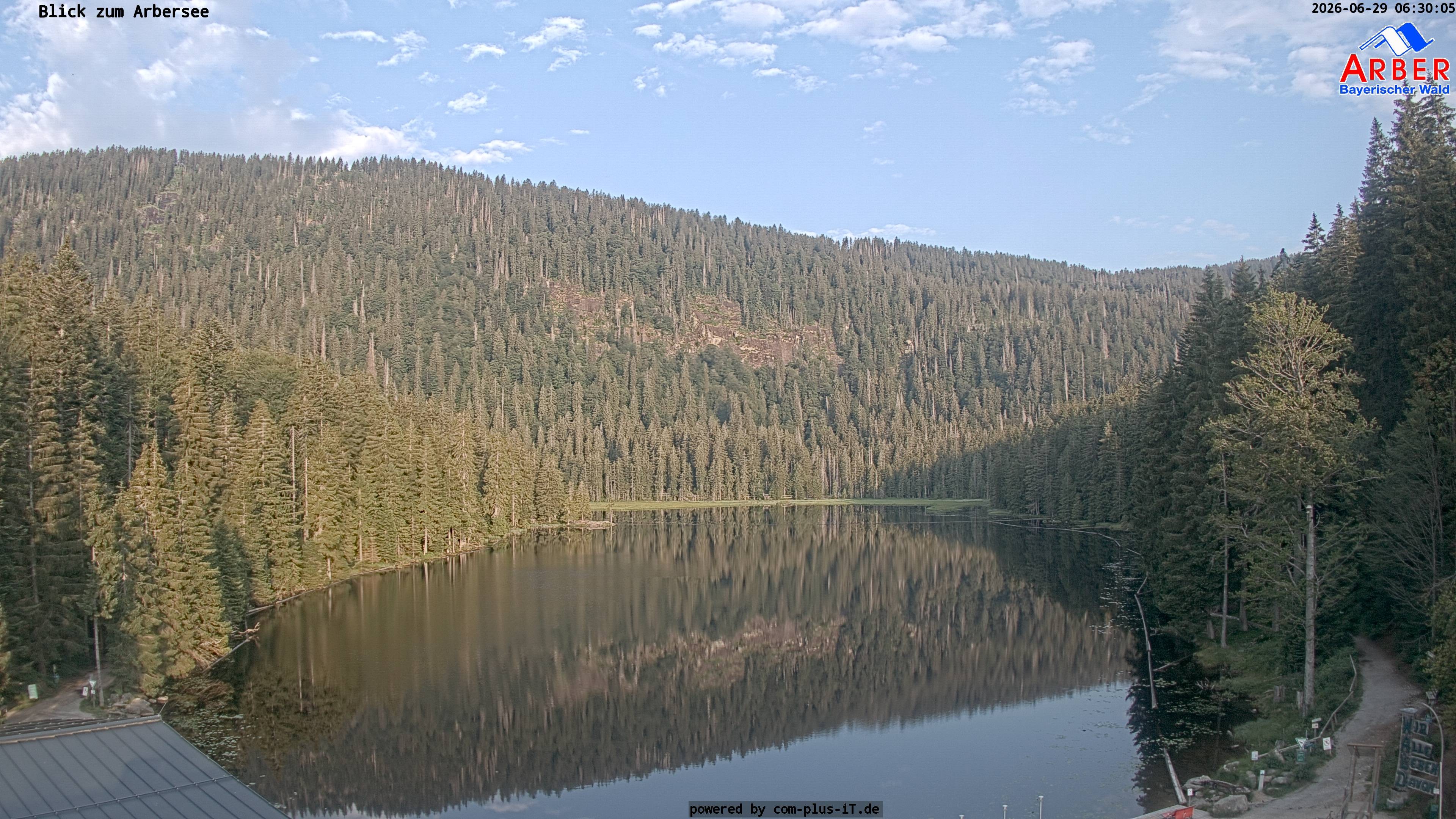 Archiv Foto Webcam Großer Arbersee - Bayerischer Wald