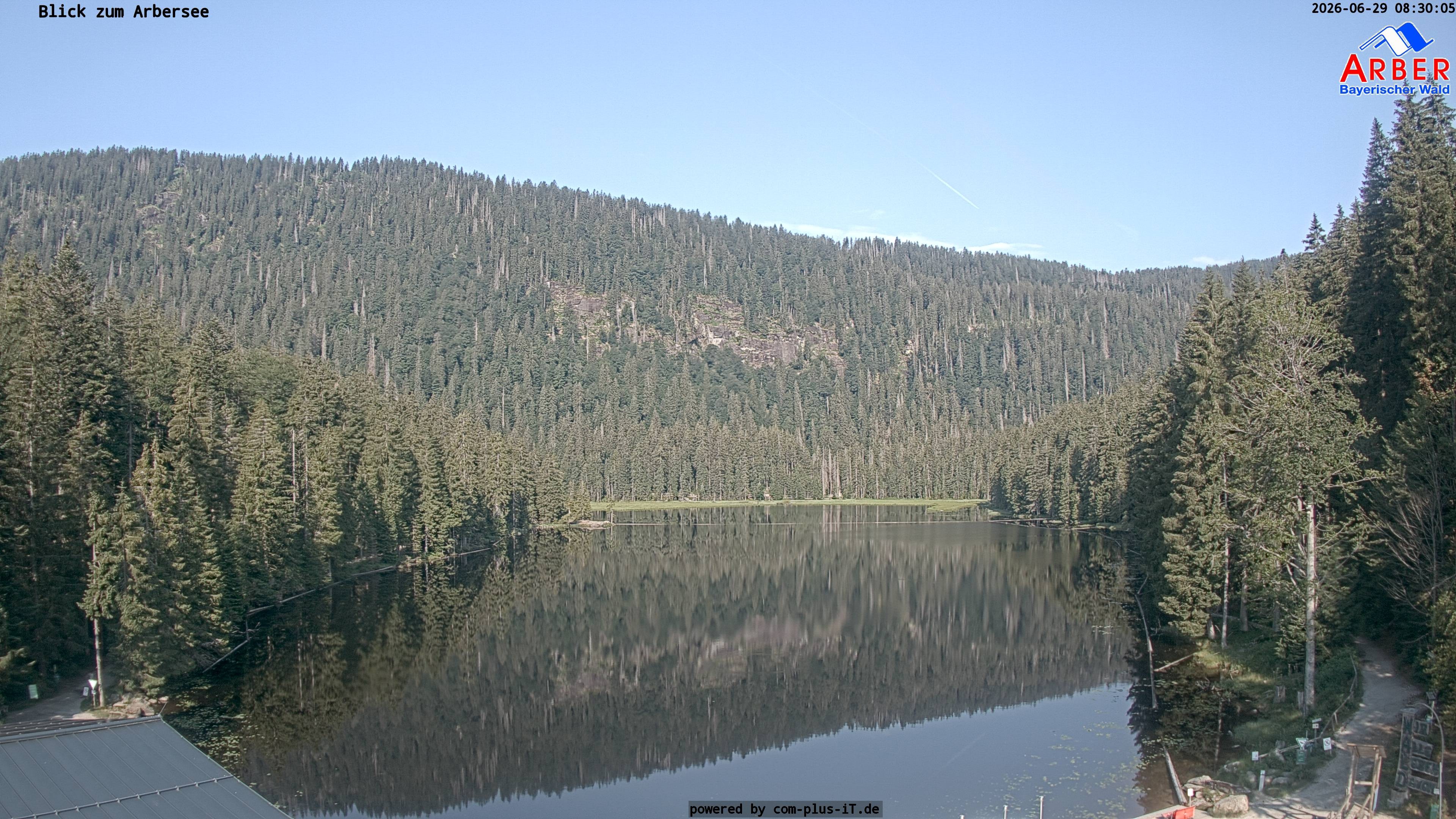 Archiv Foto Webcam Großer Arbersee - Bayerischer Wald