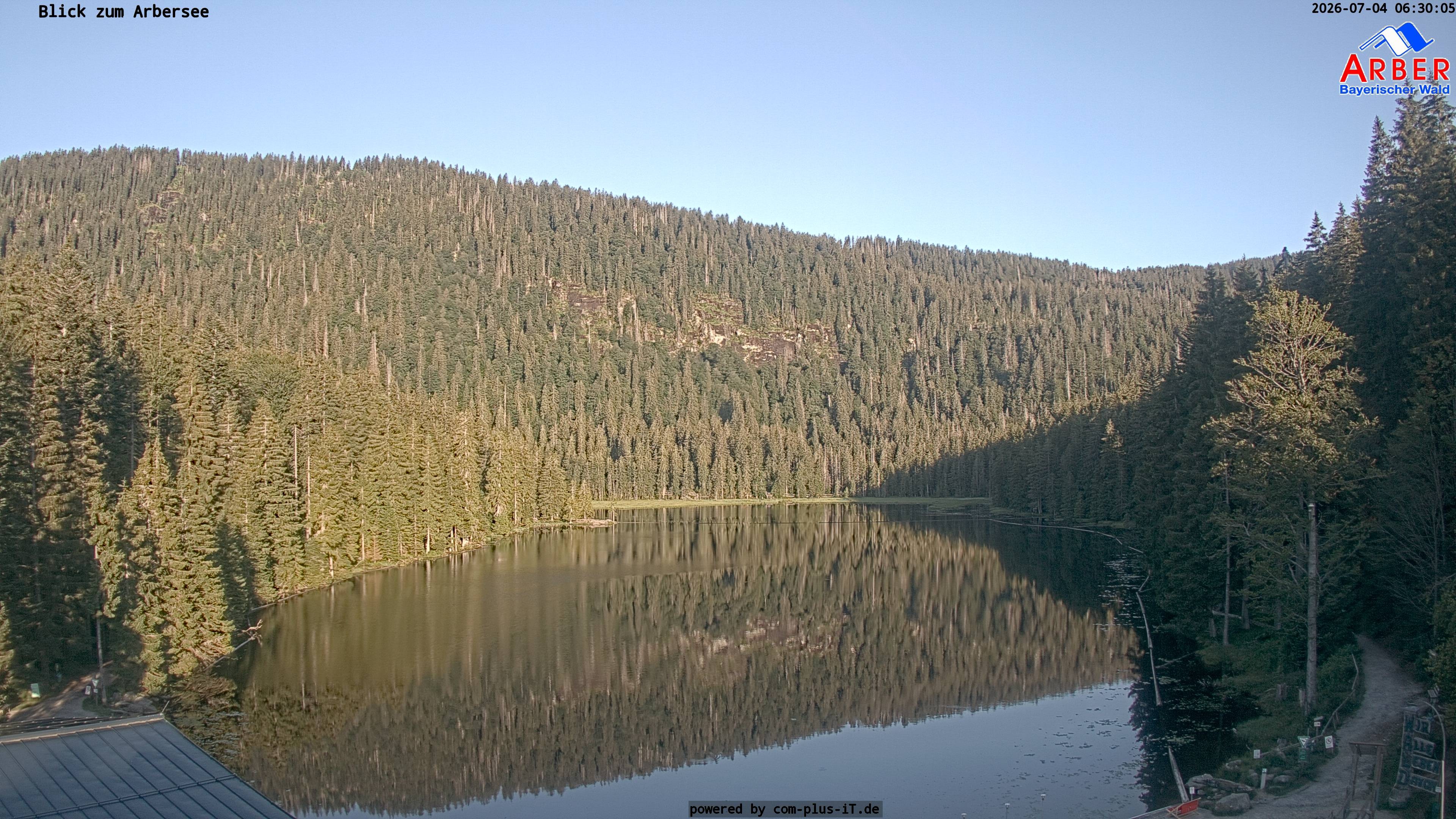 Archiv Foto Webcam Großer Arbersee - Bayerischer Wald