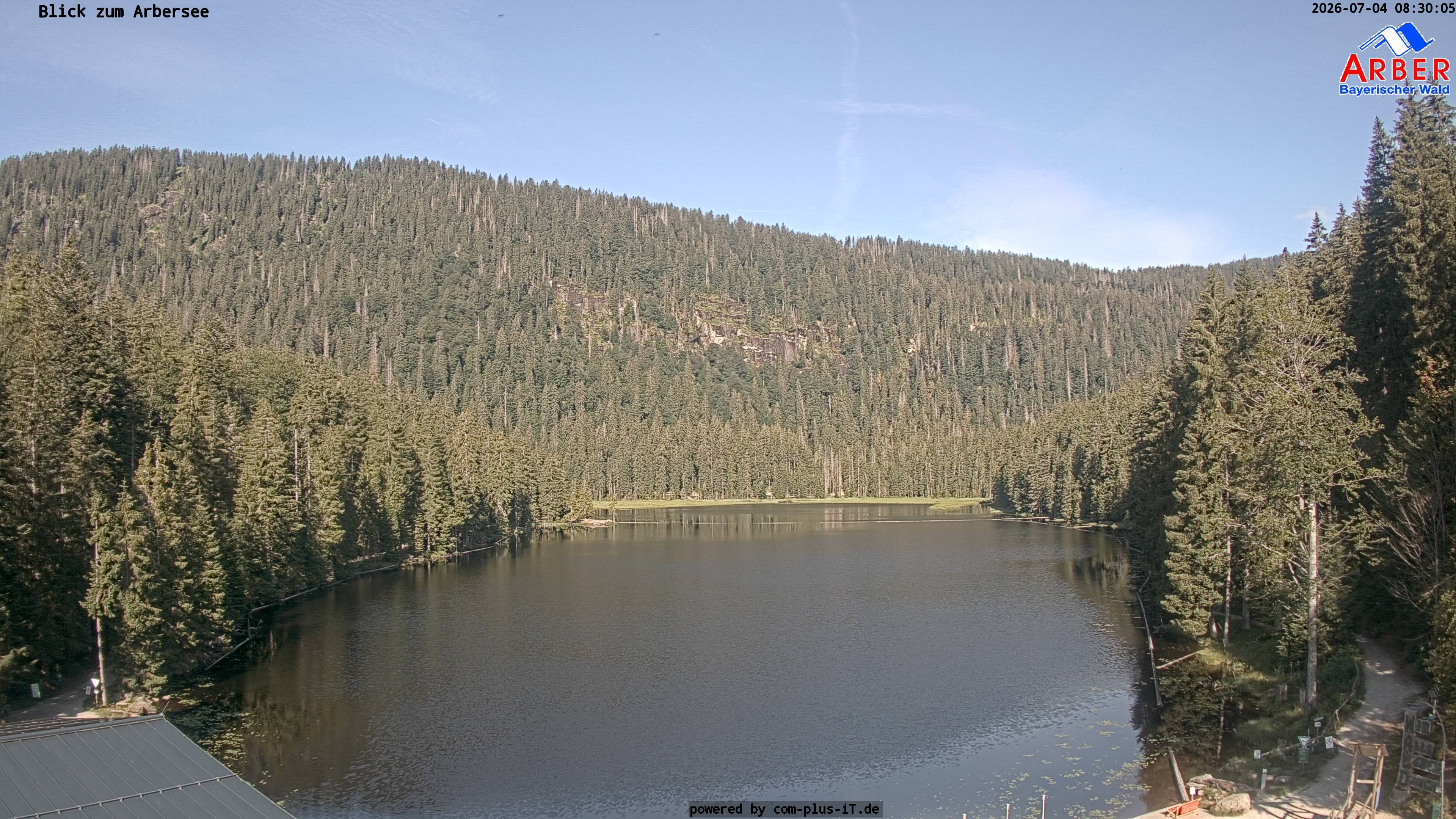 Archiv Foto Webcam Großer Arbersee - Bayerischer Wald