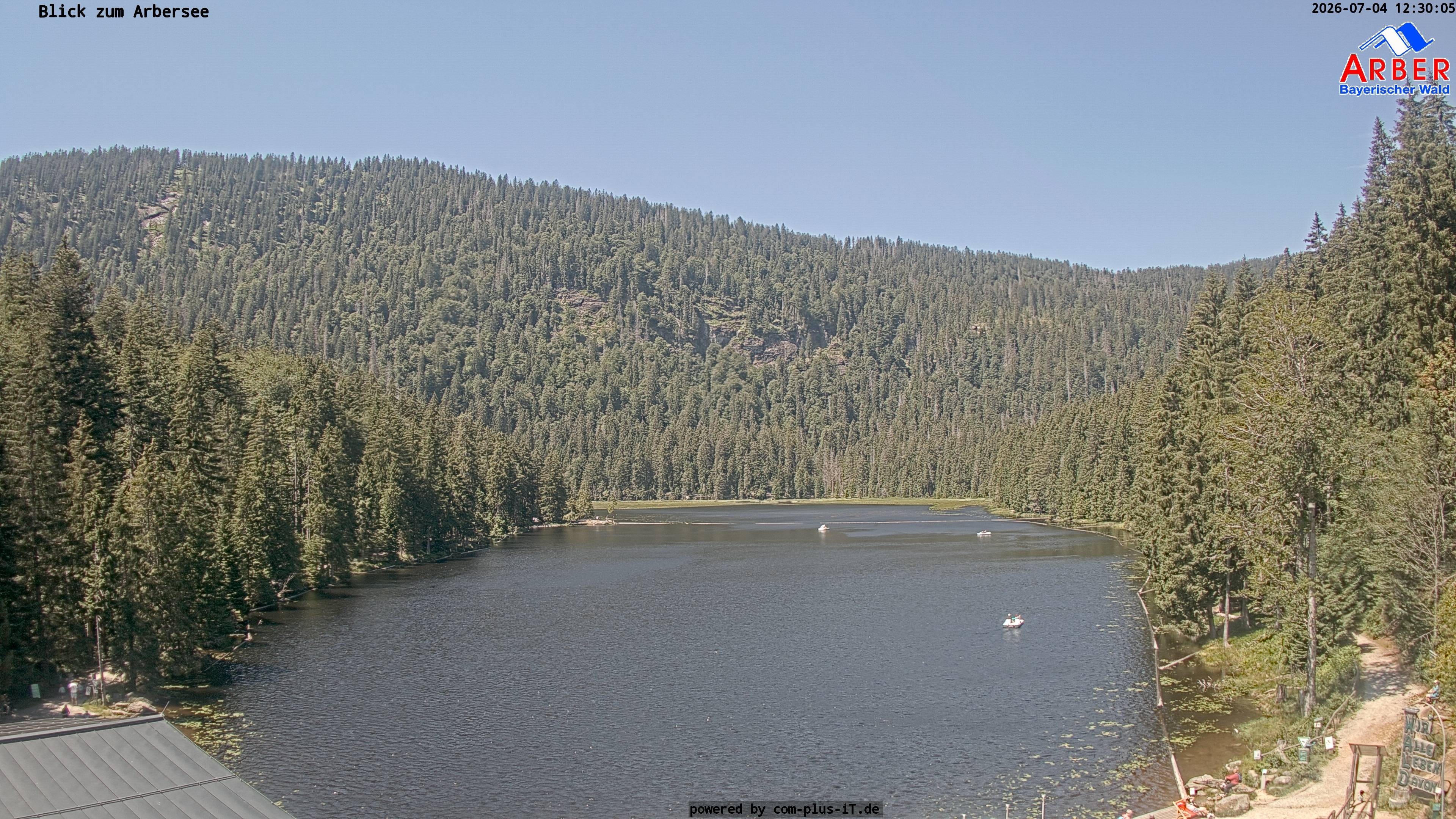 Archiv Foto Webcam Großer Arbersee - Bayerischer Wald