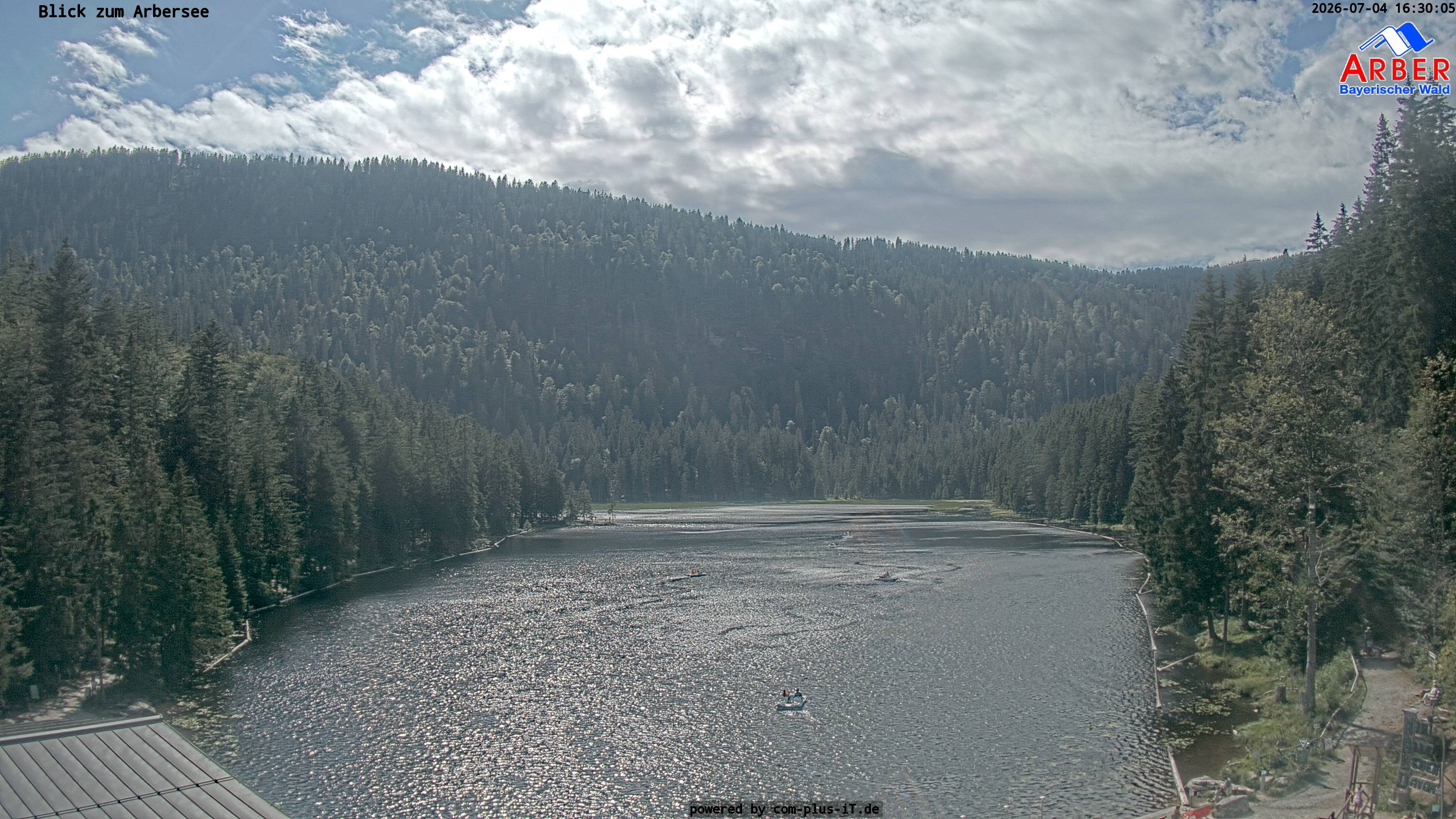Archiv Foto Webcam Großer Arbersee - Bayerischer Wald