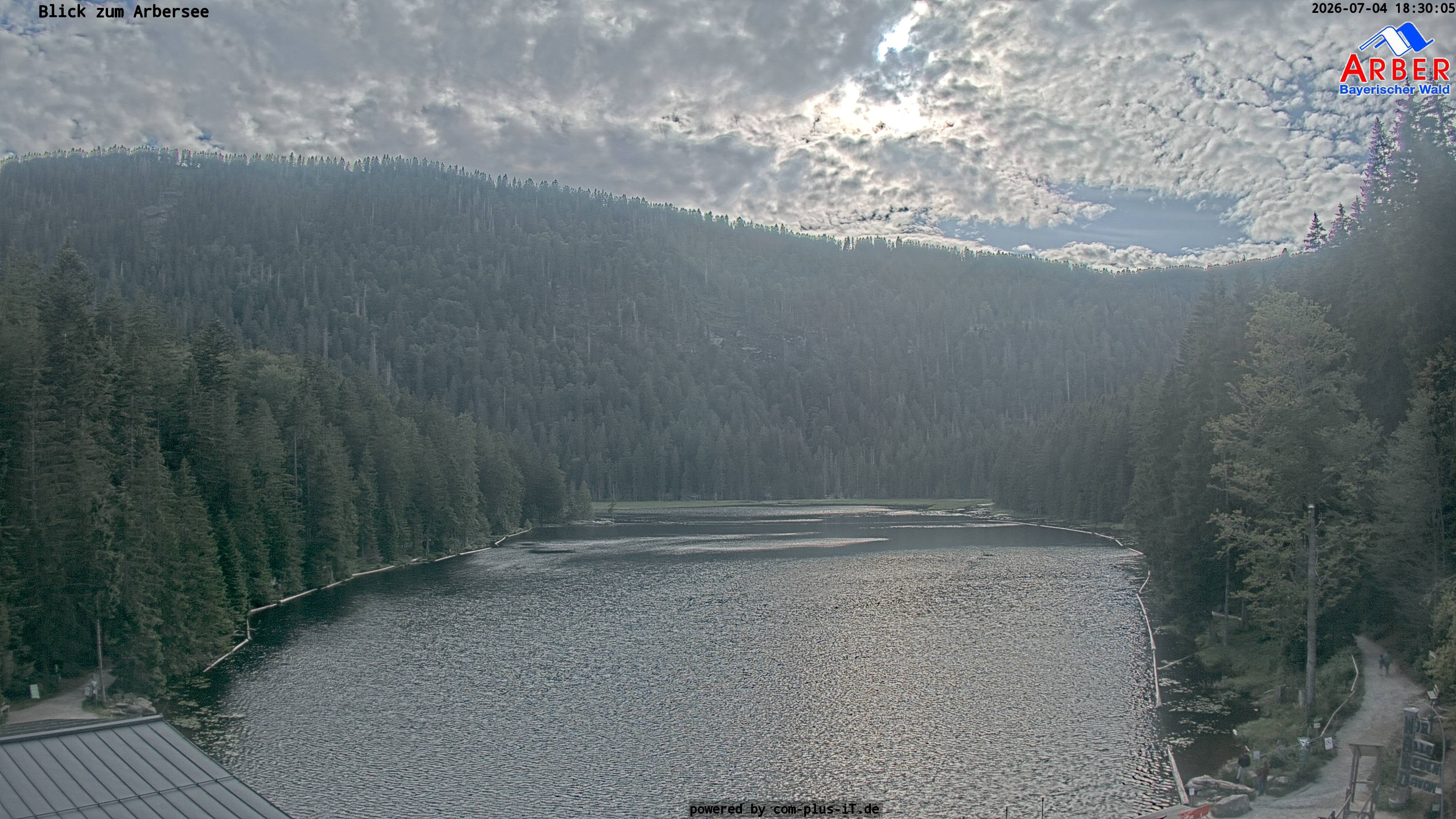 Archiv Foto Webcam Großer Arbersee - Bayerischer Wald