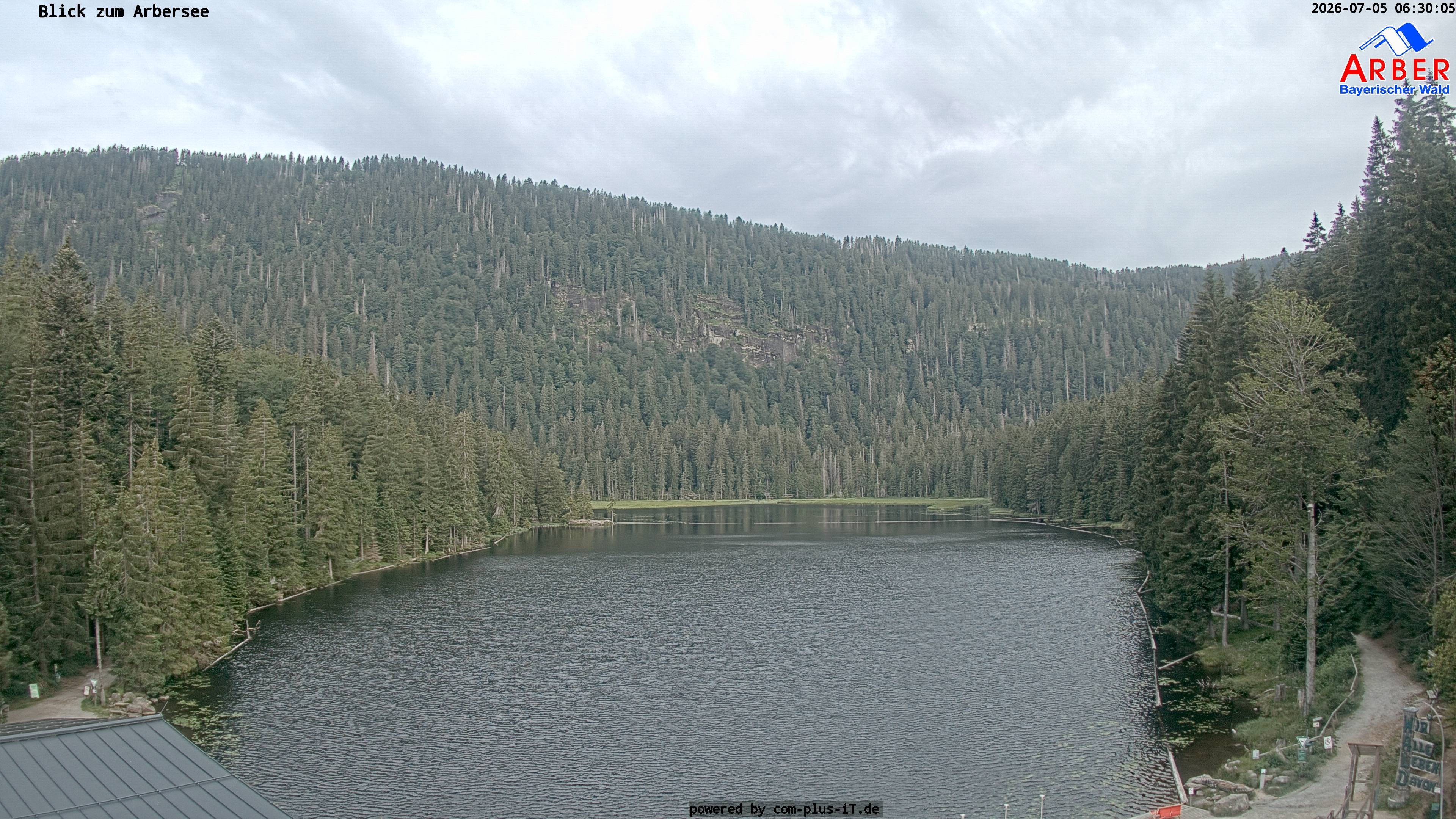 Archiv Foto Webcam Großer Arbersee - Bayerischer Wald