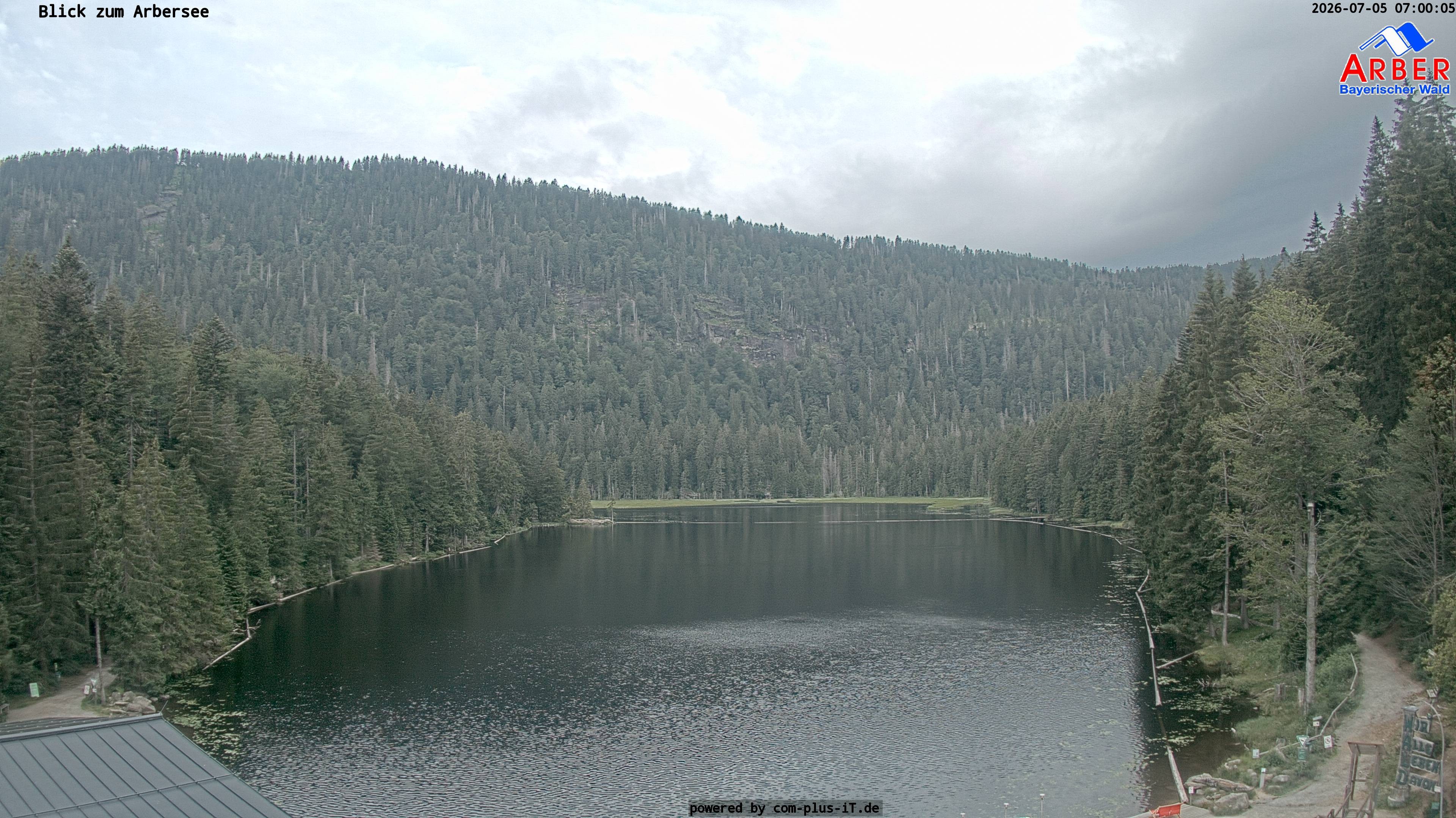 Archiv Foto Webcam Großer Arbersee - Bayerischer Wald