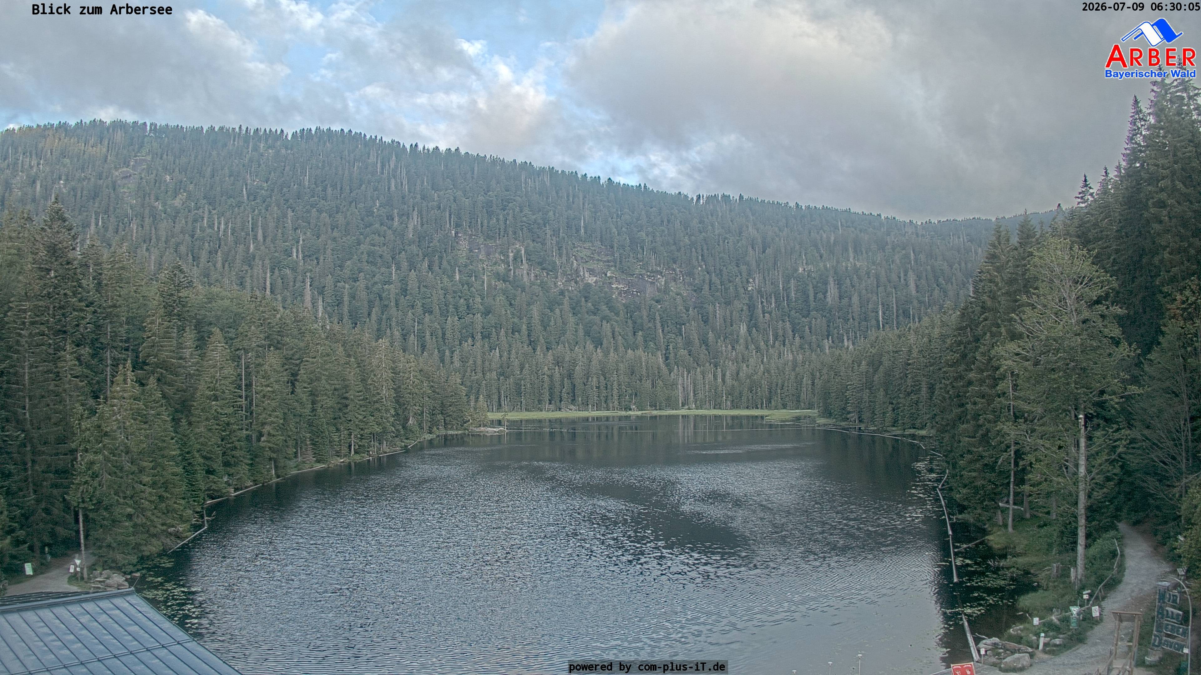 Archiv Foto Webcam Großer Arbersee - Bayerischer Wald