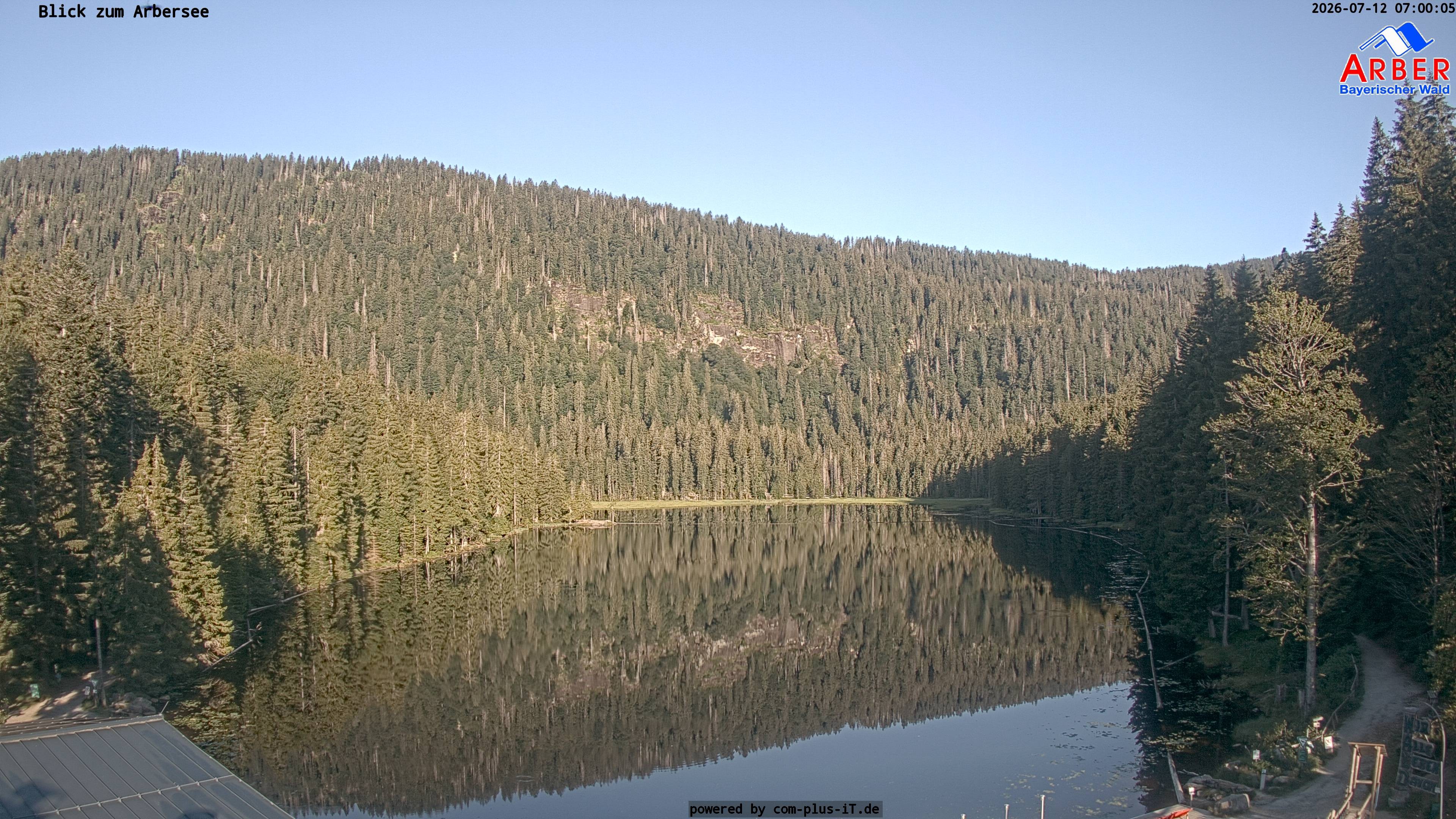 Archiv Foto Webcam Großer Arbersee - Bayerischer Wald
