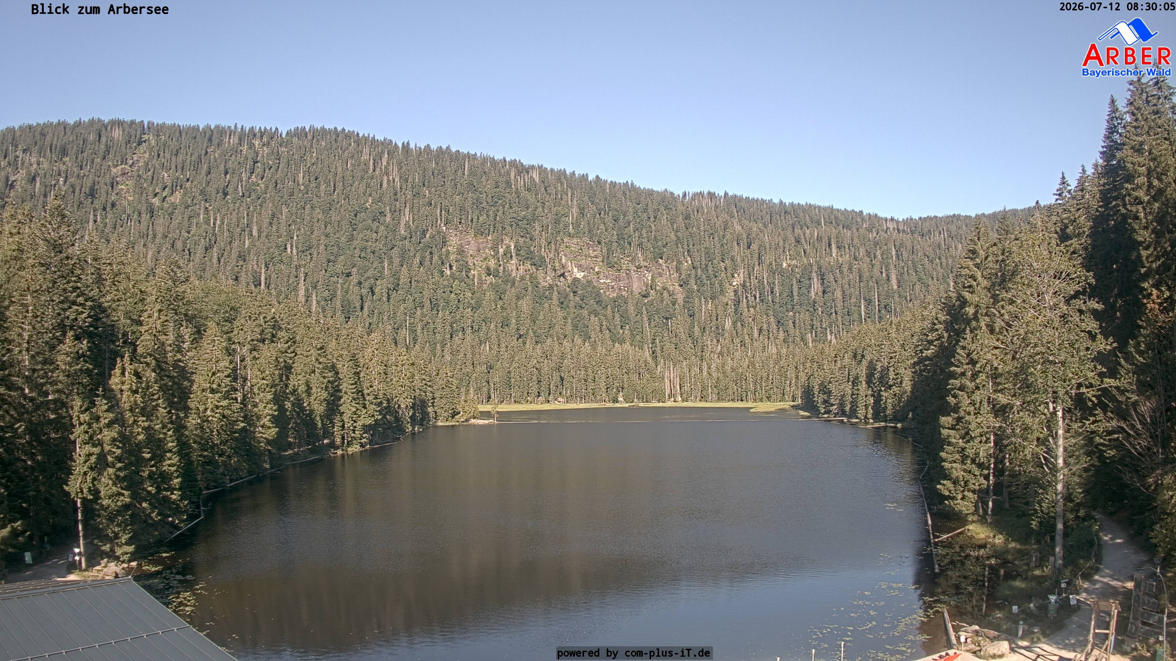 Archiv Foto Webcam Großer Arbersee - Bayerischer Wald