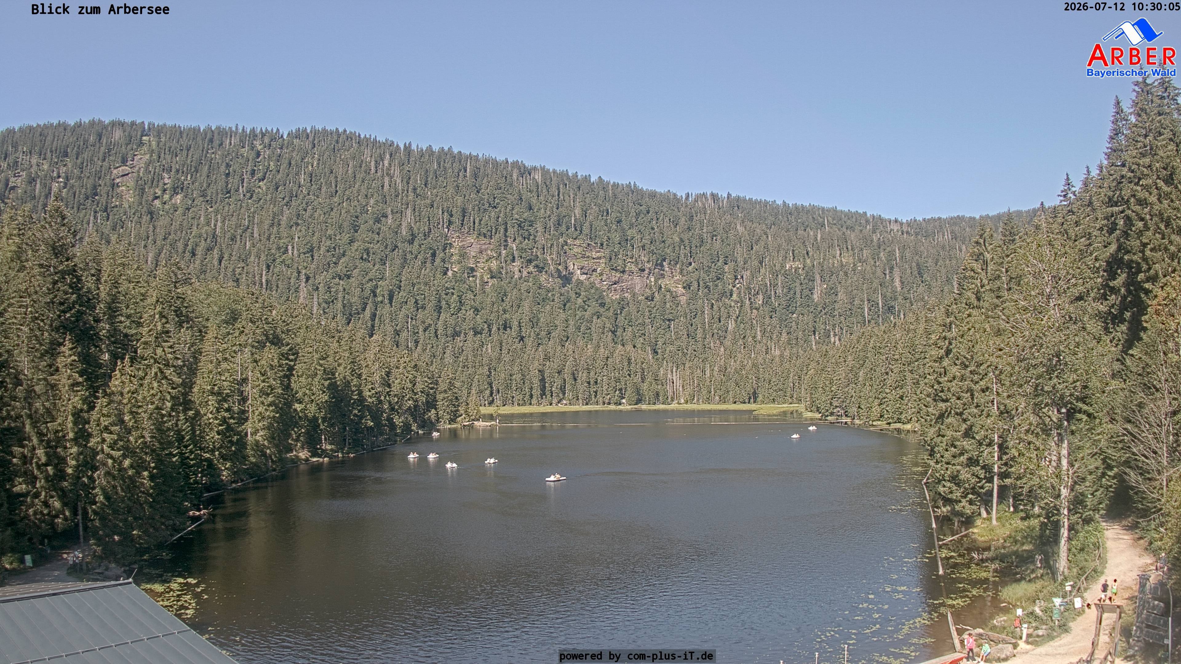 Archiv Foto Webcam Großer Arbersee - Bayerischer Wald