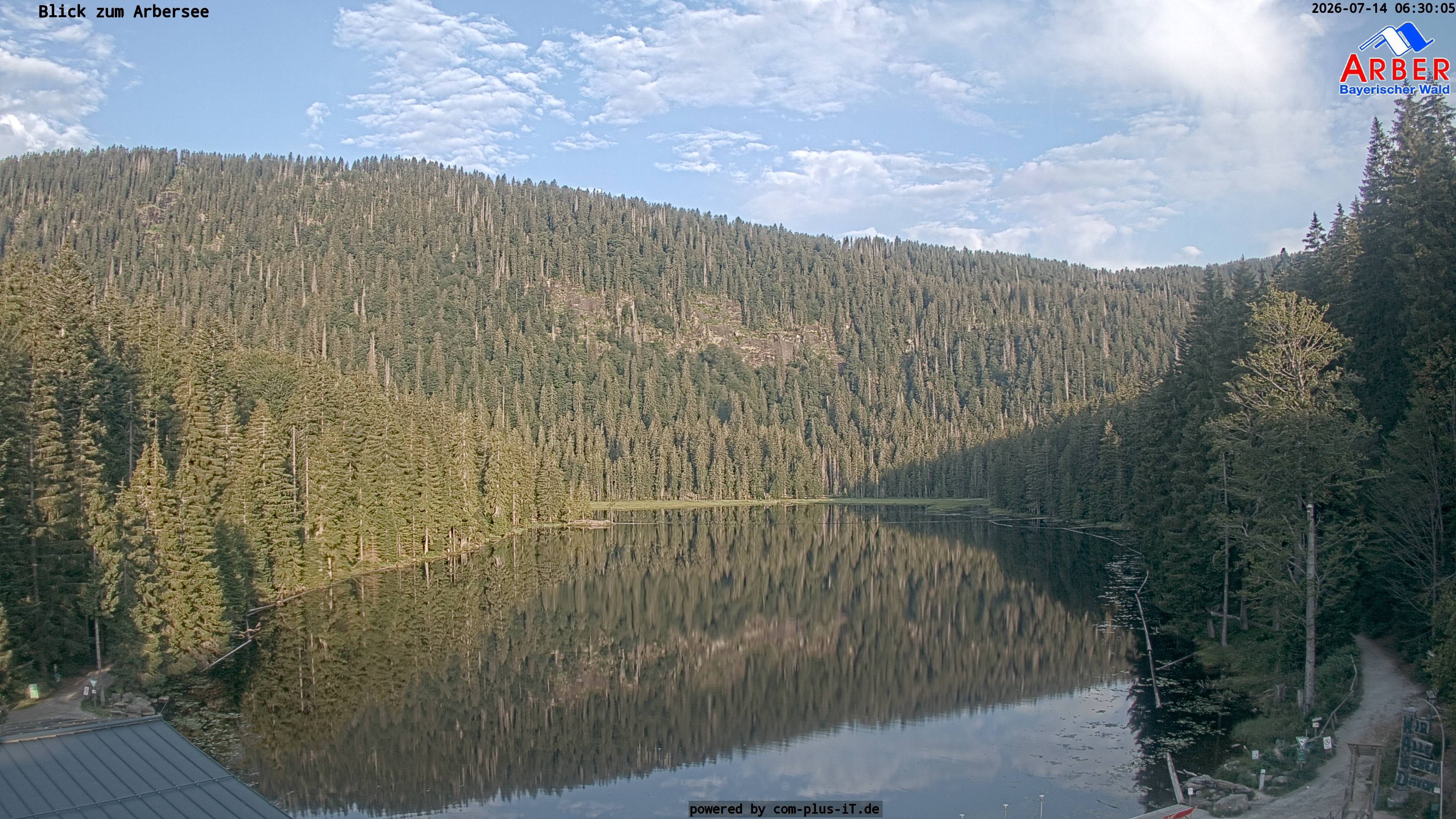 Archiv Foto Webcam Großer Arbersee - Bayerischer Wald
