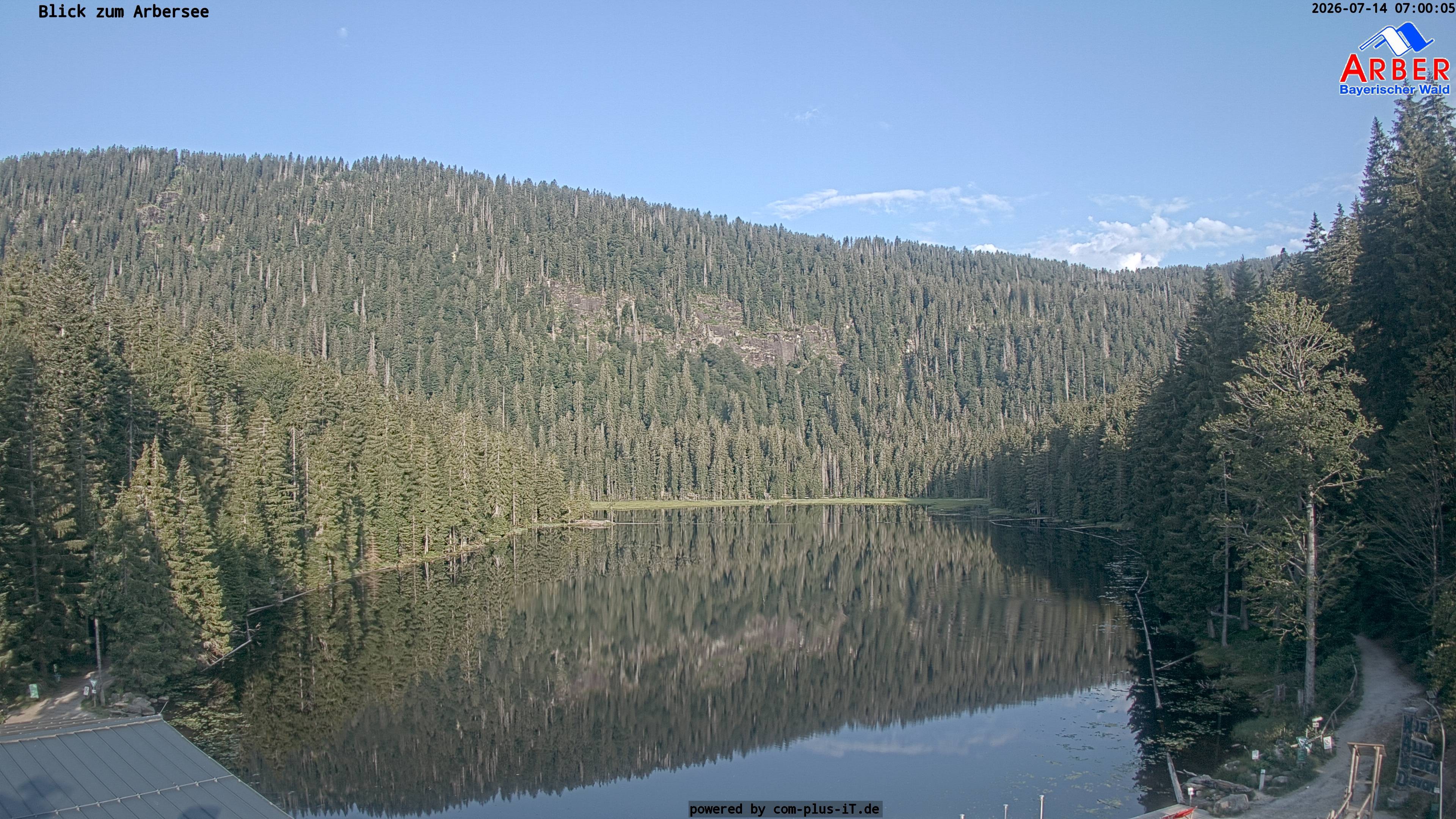 Archiv Foto Webcam Großer Arbersee - Bayerischer Wald