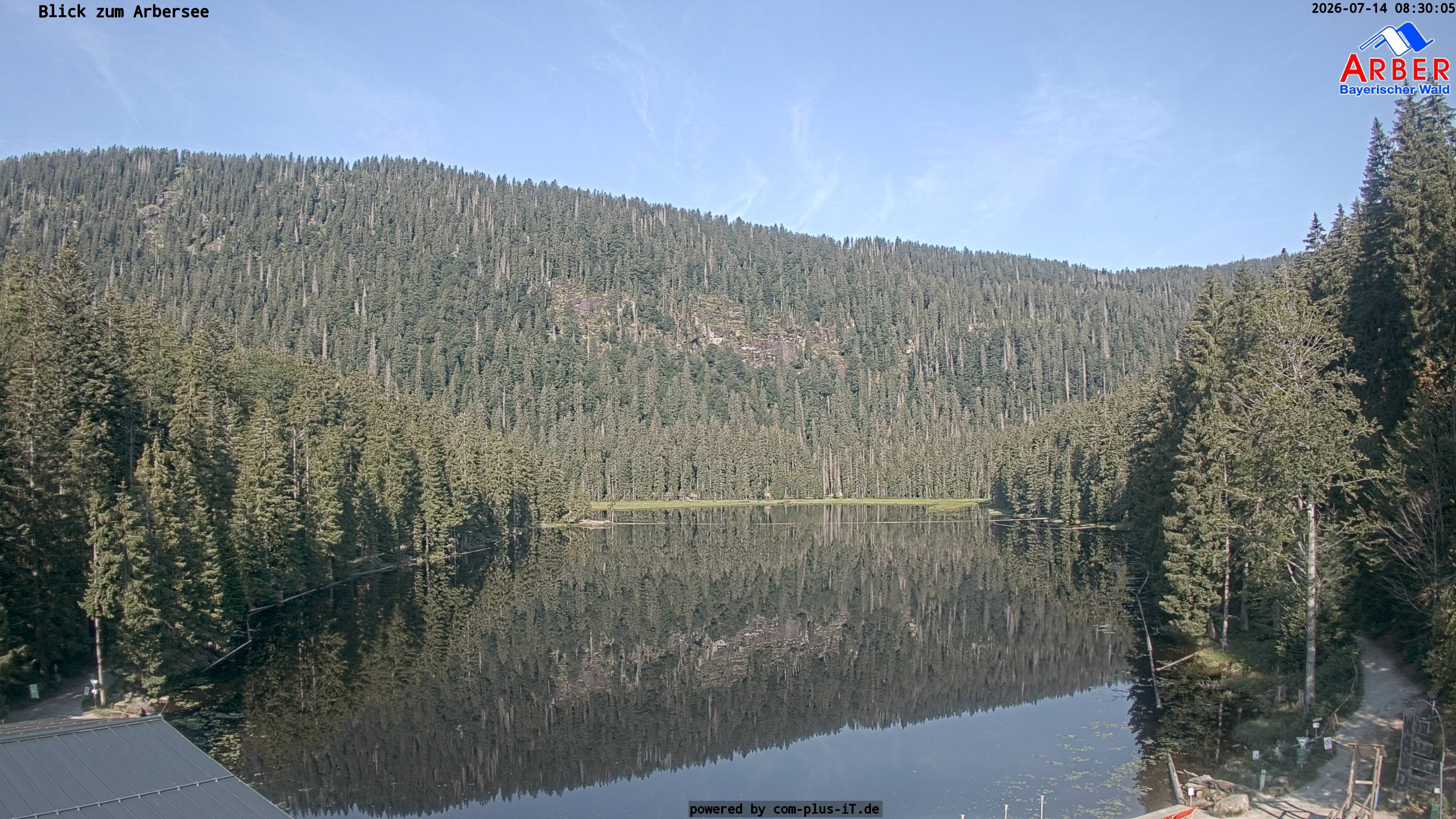 Archiv Foto Webcam Großer Arbersee - Bayerischer Wald