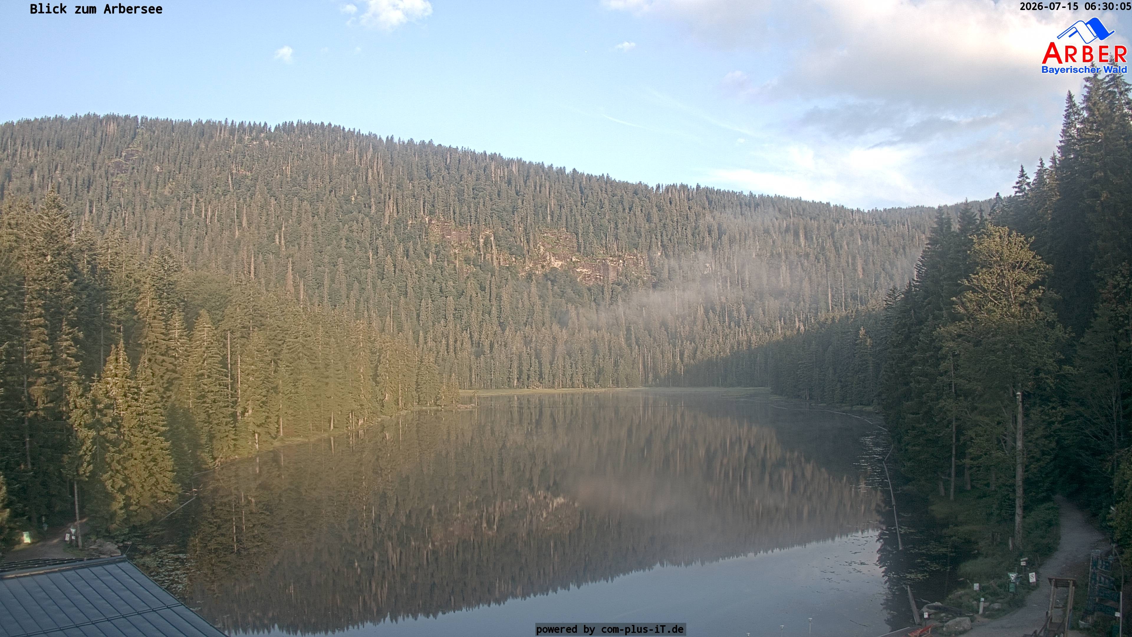 Archiv Foto Webcam Großer Arbersee - Bayerischer Wald
