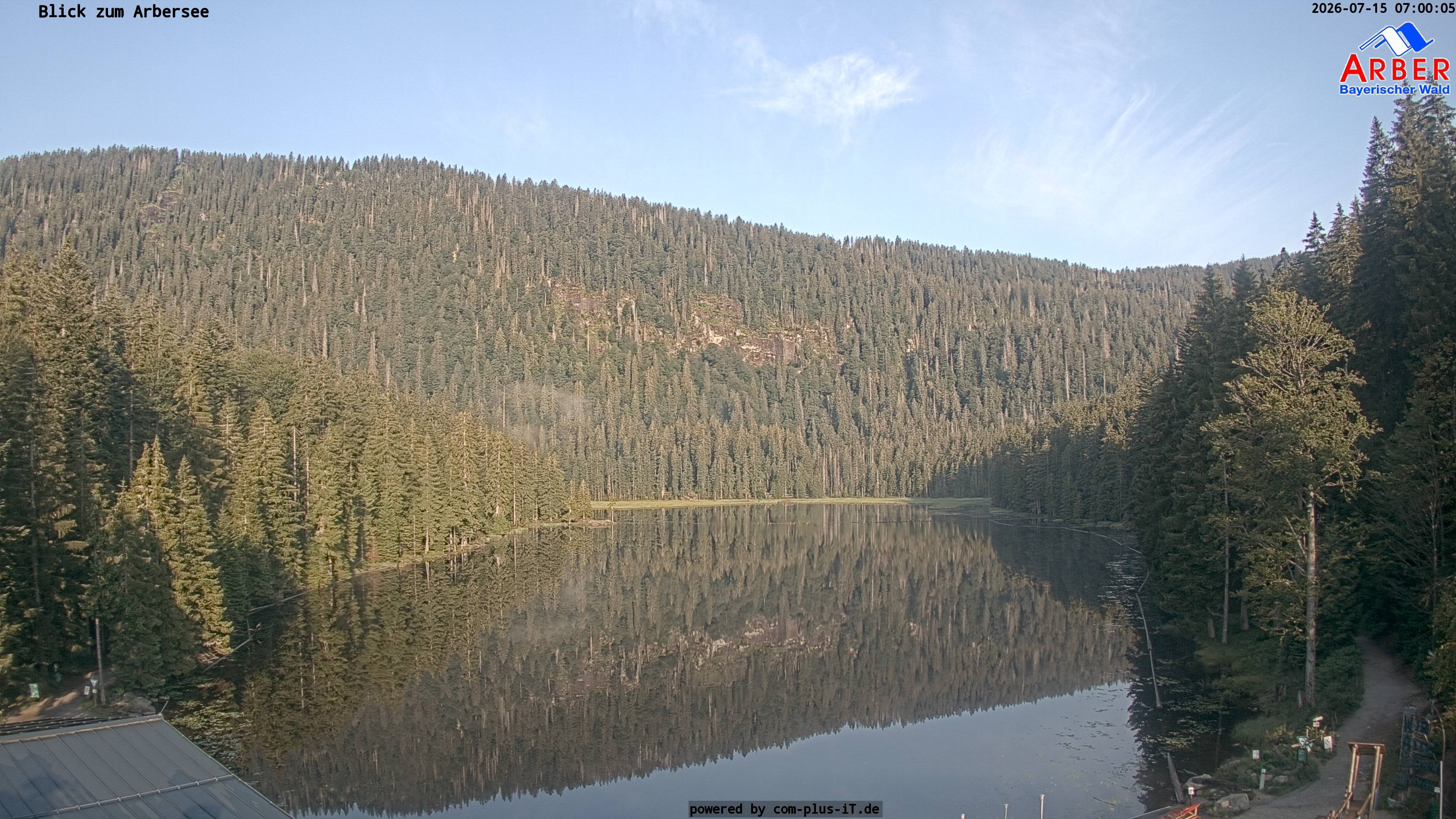 Archiv Foto Webcam Großer Arbersee - Bayerischer Wald