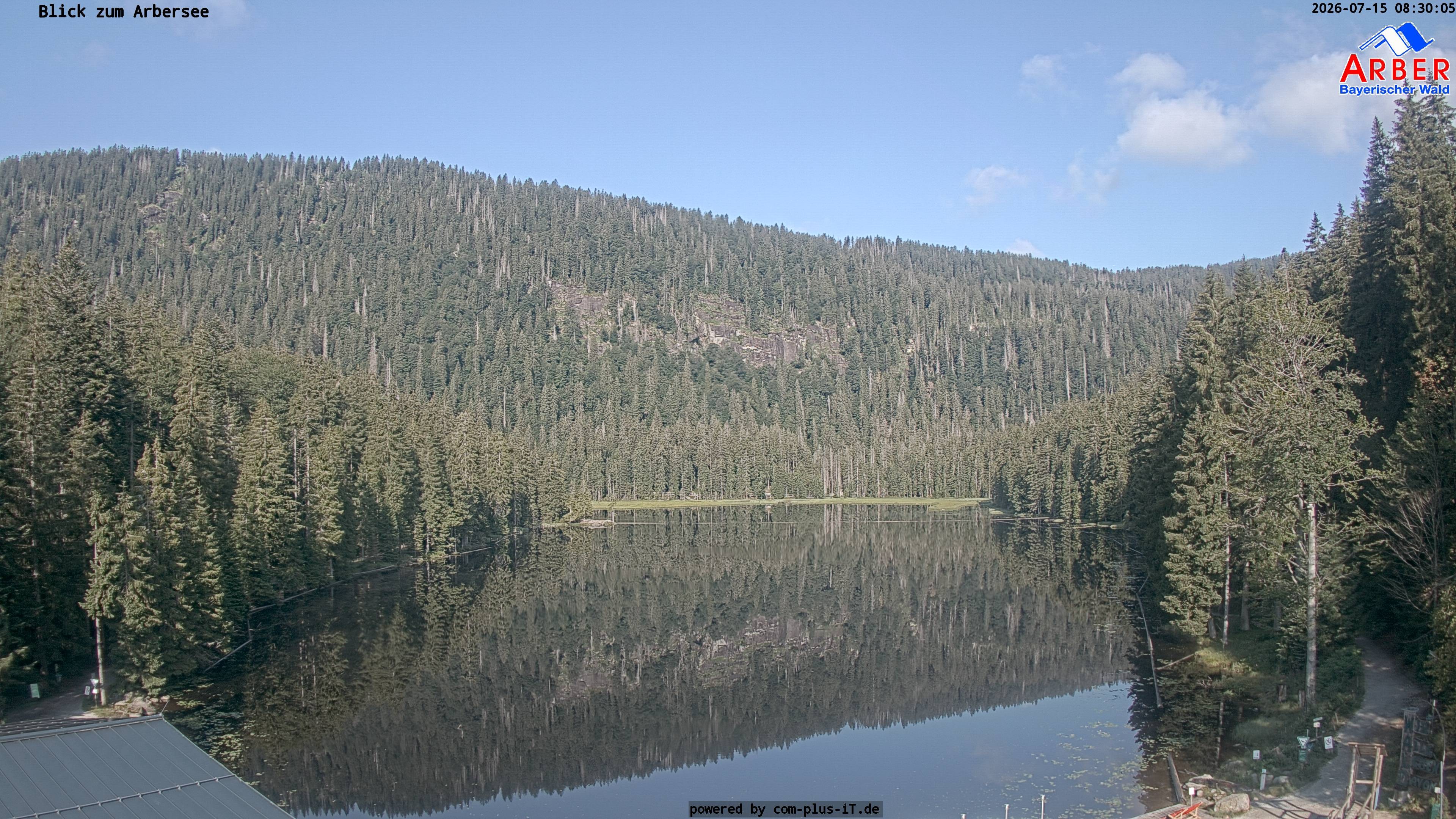 Archiv Foto Webcam Großer Arbersee - Bayerischer Wald