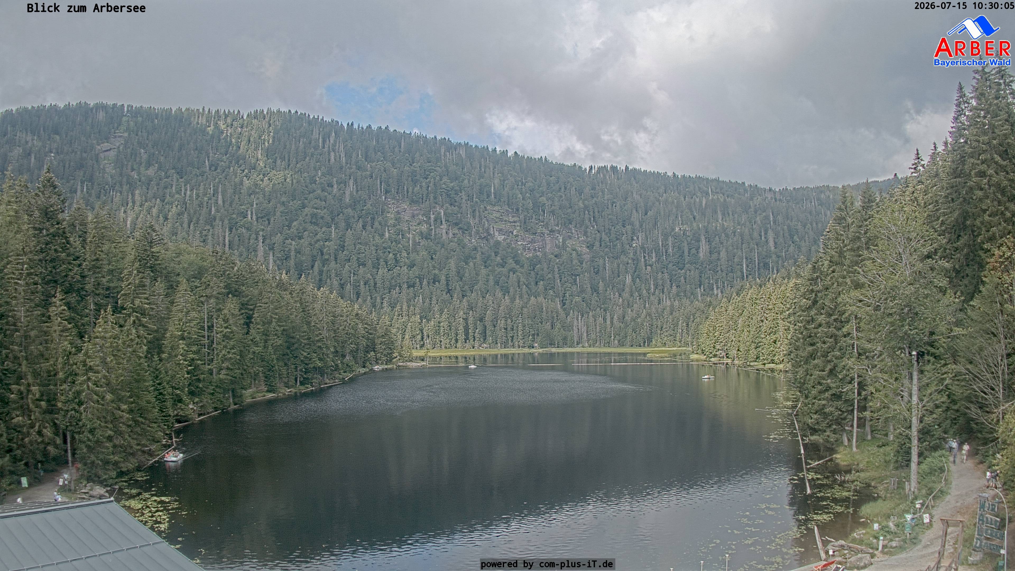 Archiv Foto Webcam Großer Arbersee - Bayerischer Wald