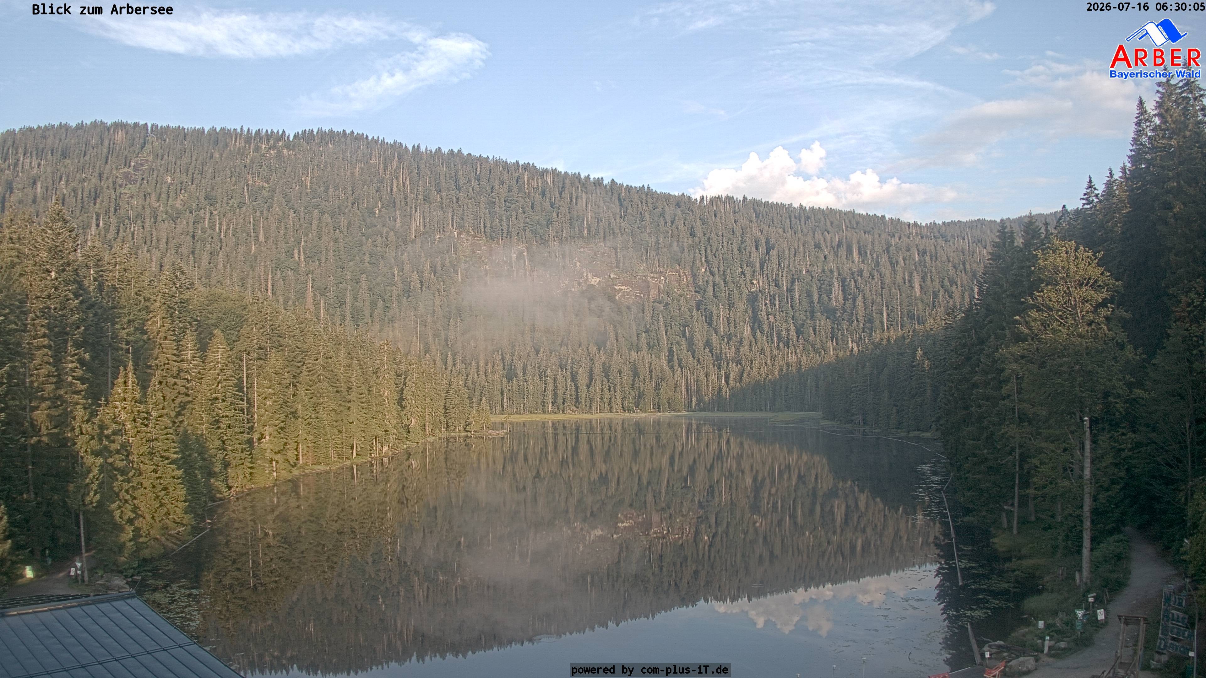 Archiv Foto Webcam Großer Arbersee - Bayerischer Wald