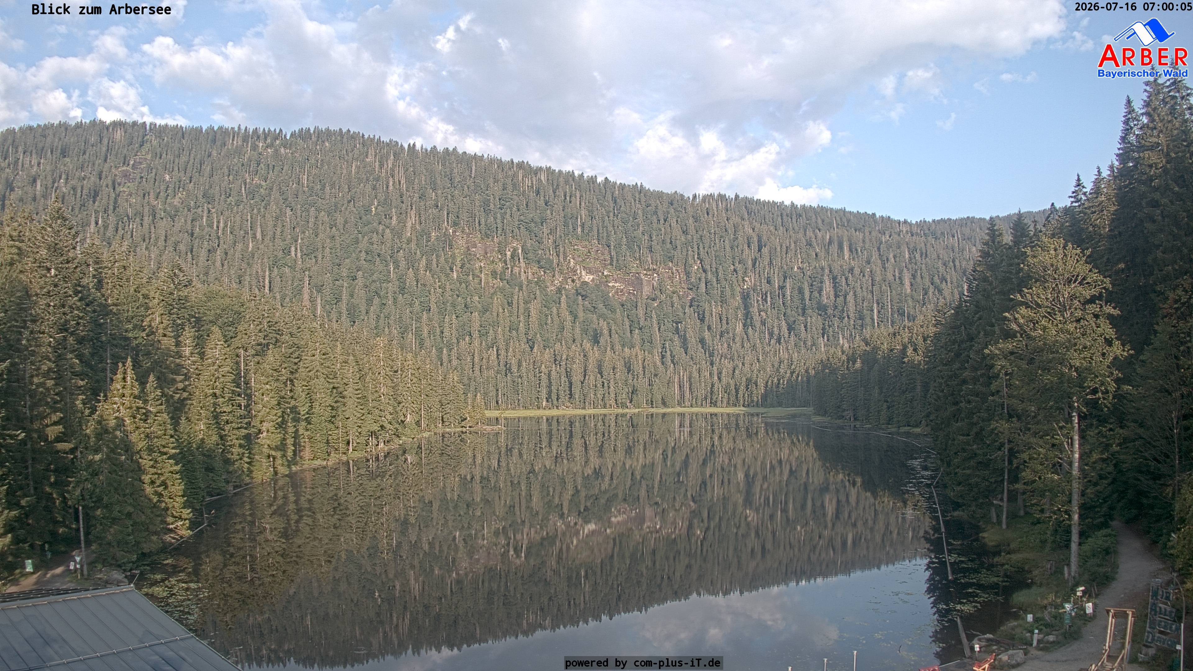 Archiv Foto Webcam Großer Arbersee - Bayerischer Wald