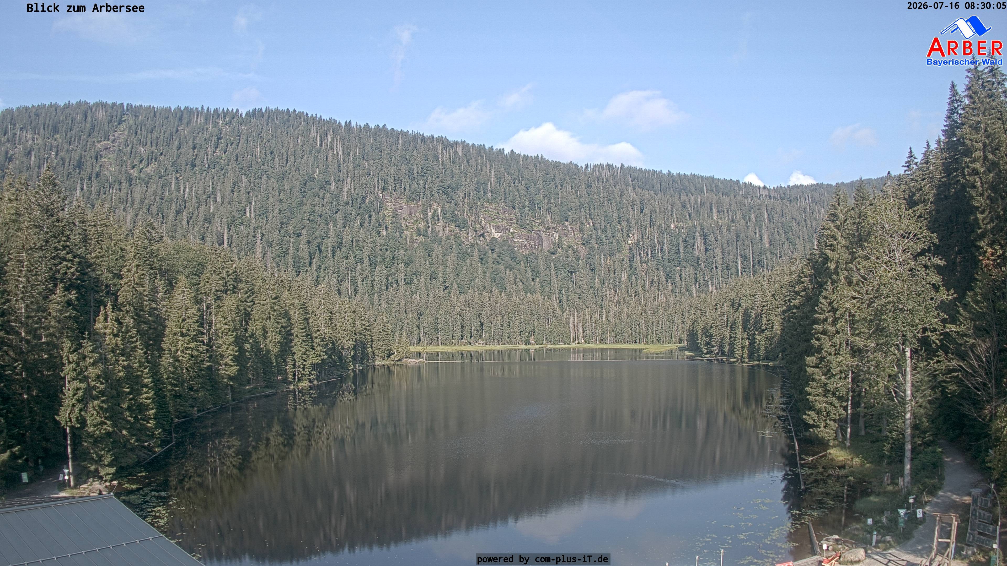 Archiv Foto Webcam Großer Arbersee - Bayerischer Wald