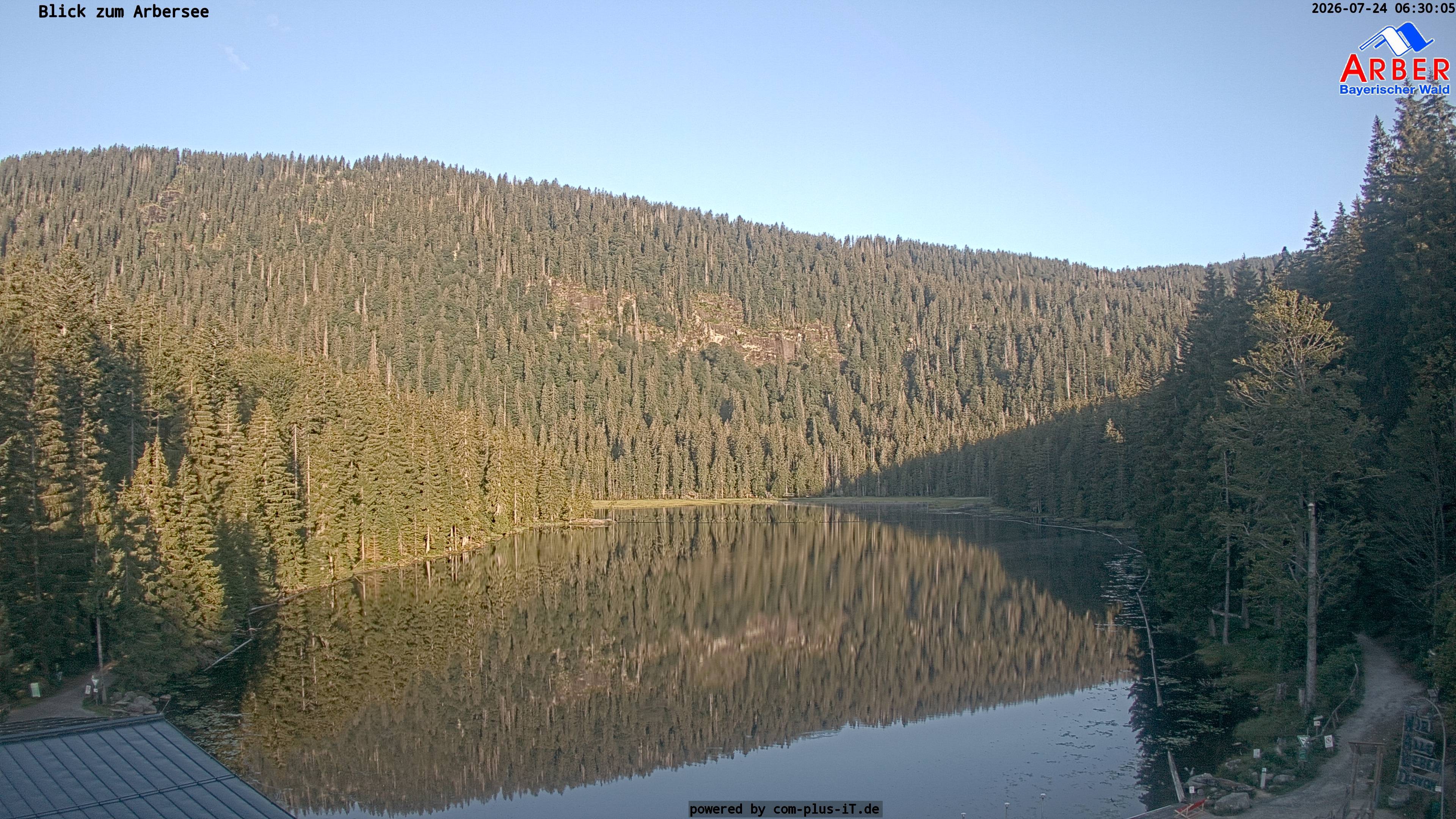 Archiv Foto Webcam Großer Arbersee - Bayerischer Wald