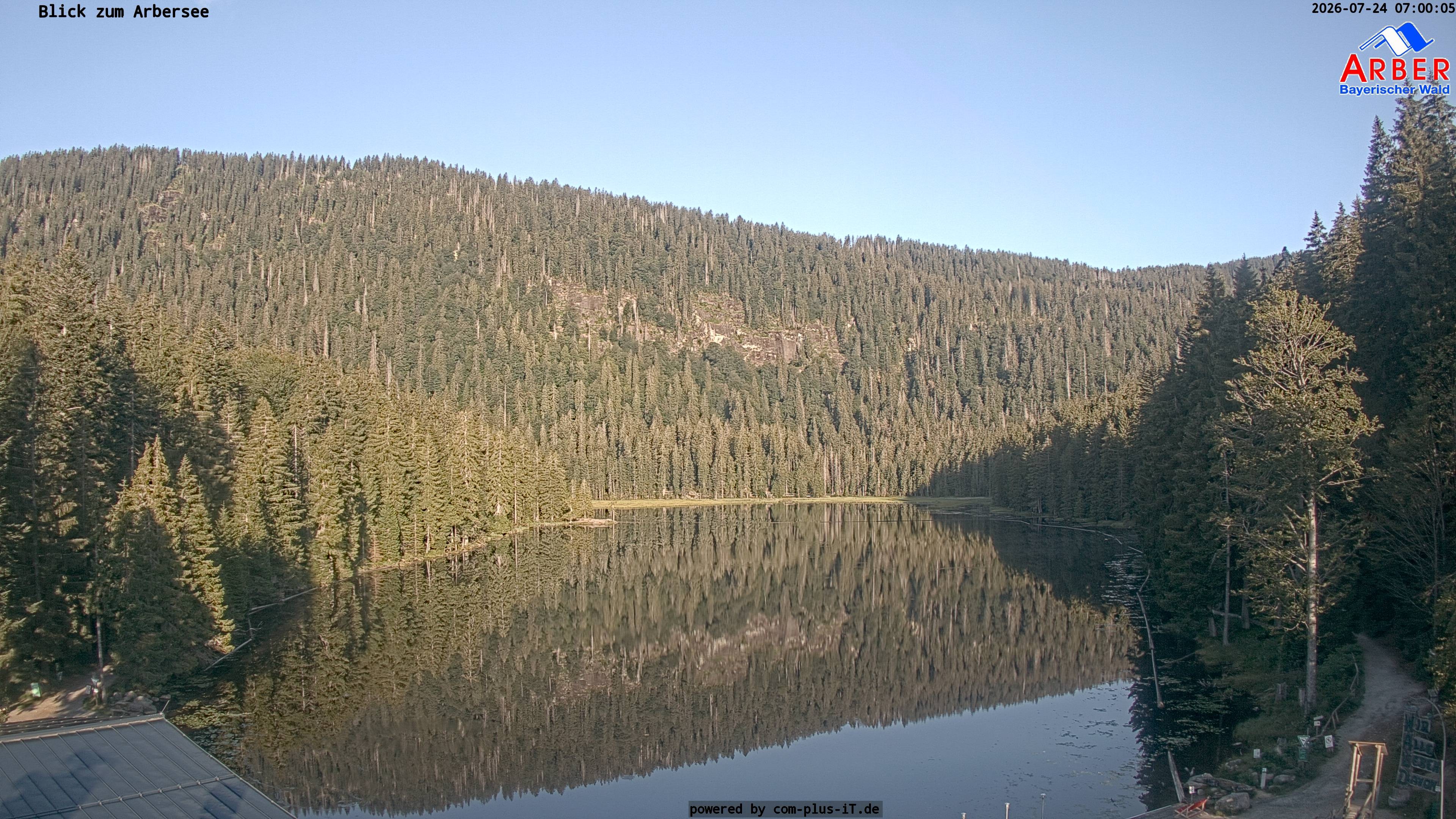 Archiv Foto Webcam Großer Arbersee - Bayerischer Wald