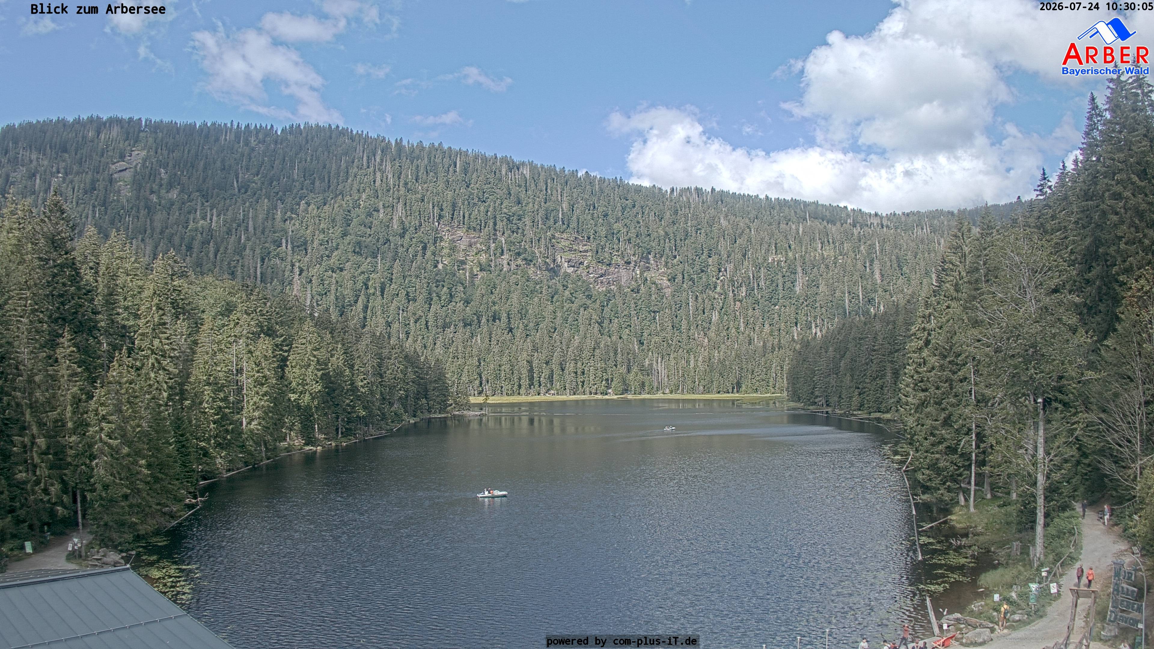 Archiv Foto Webcam Großer Arbersee - Bayerischer Wald