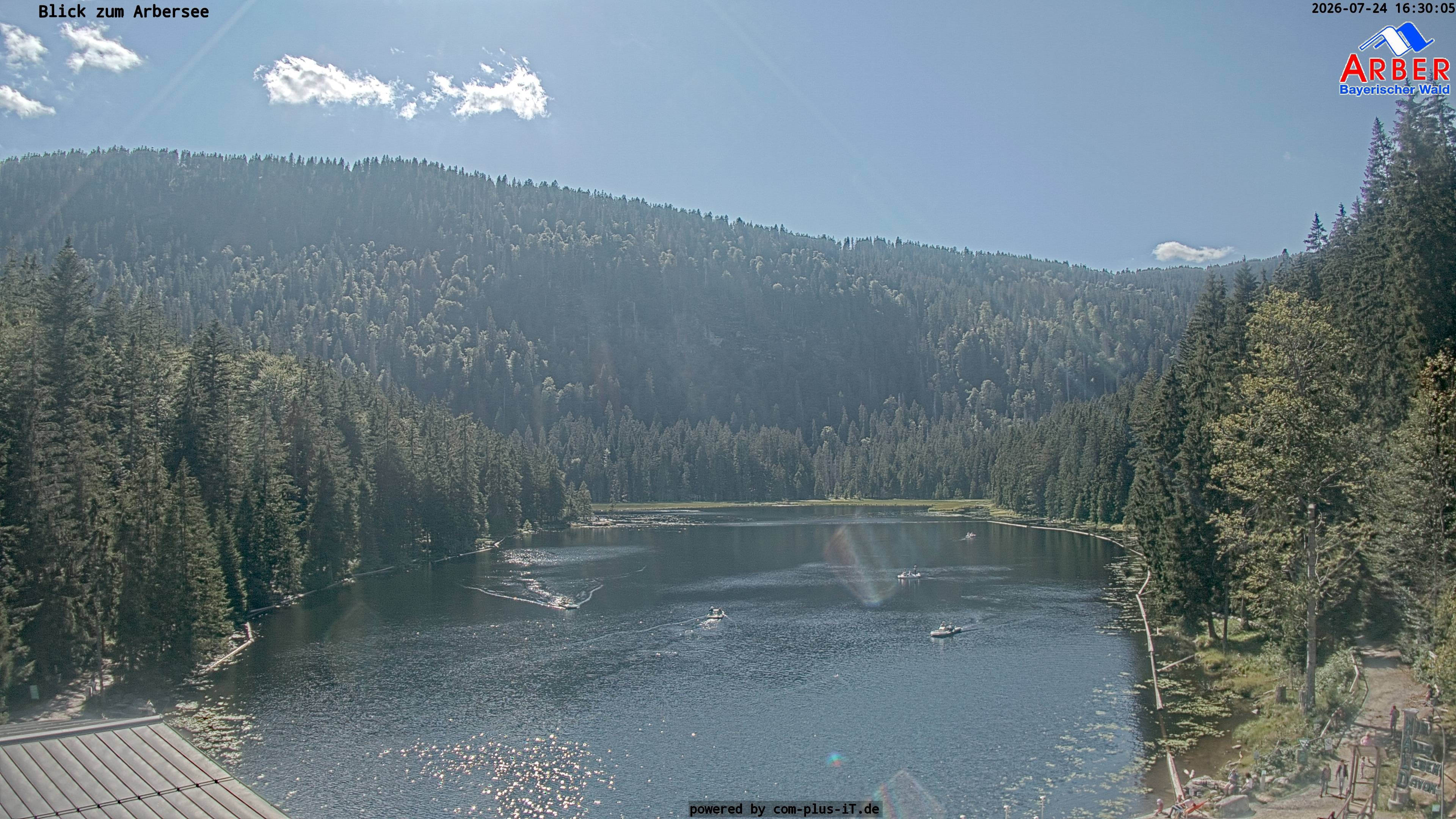 Archiv Foto Webcam Großer Arbersee - Bayerischer Wald